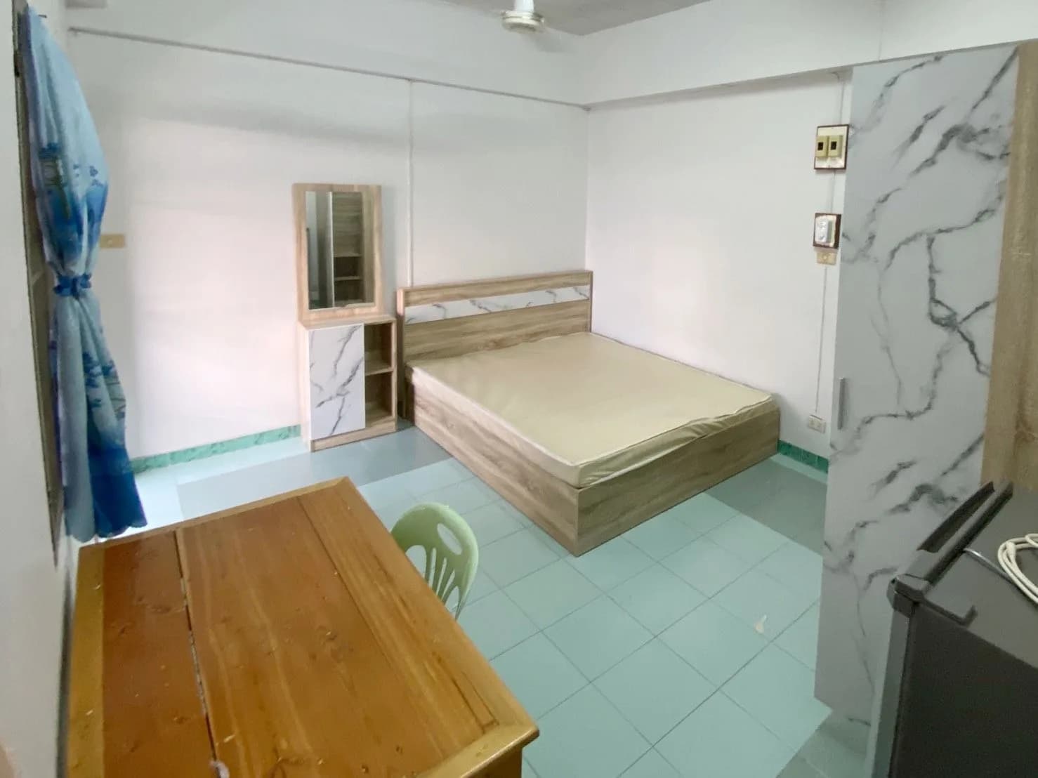 P.M. Apartment, 나콘랏차시마 시내: Lotus's Korat 인근 22㎡ 월세 선풍기 객실 사진 4