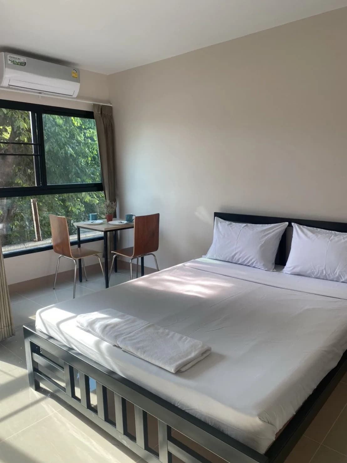 S. Wattana Apartment, Rattanathibet Soi 17 : studios à louer au mois, avec mobilier intégré et jardin sur le toit, près du MRT Yaek Nonthaburi 1 photo 5