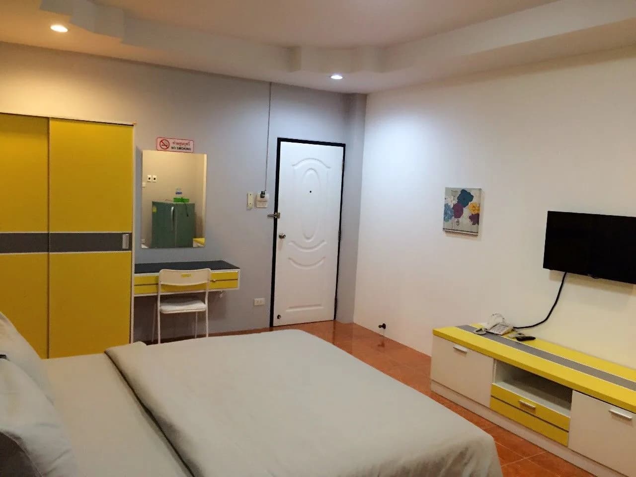 Saowaluk Place, 콘깬 시내: Central Khon Kaen 인근 24㎡ 월세 에어컨 객실 사진 8
