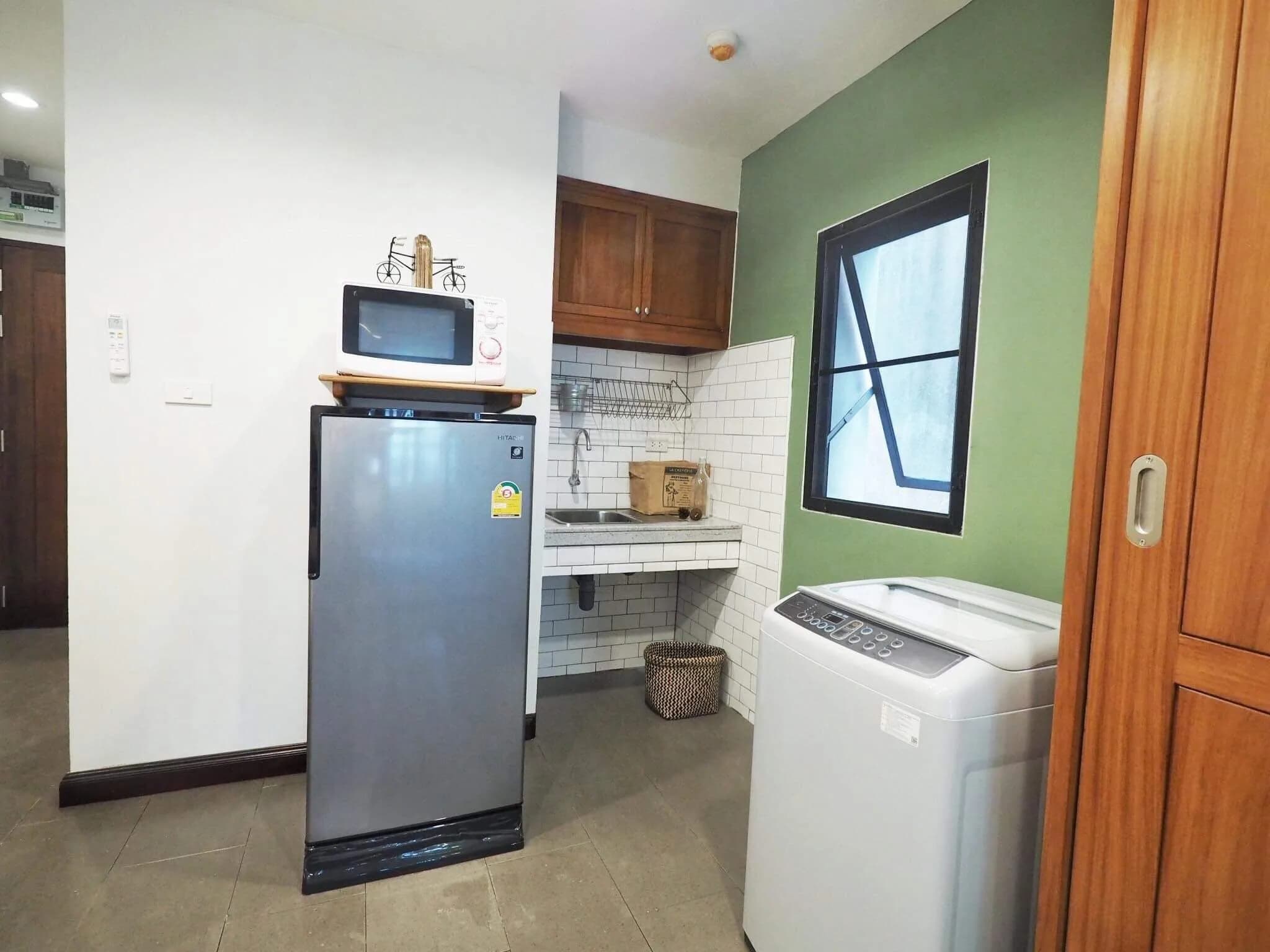 استوديوهات بمساحة 20 م² ووحدات بغرفة نوم واحدة بمساحة 40 م² للإيجار الشهري في Sino 19 Apartment، Sukhumvit 19، Asok، خلف Terminal 21 صورة 4