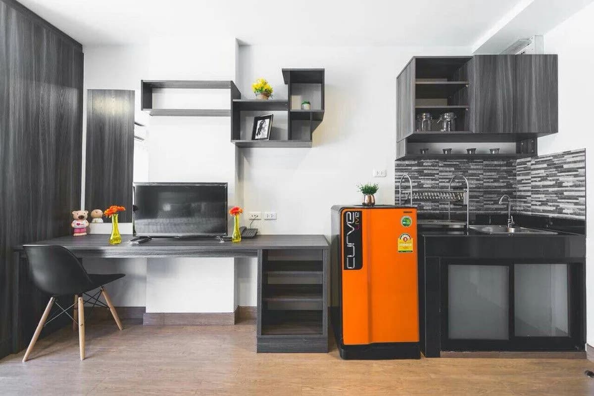 استوديوهات مفروشة ووحدات من 1 غرفة نوم للإيجار الشهري في SiRi Residence Bangkok، Soi Ratchadaphisek 36، على بعد 500 م من جامعة Chandrakasem Rajabhat صورة 7