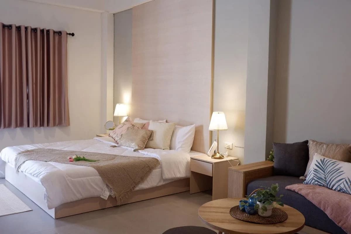 SK14 Cozy Residence, Soi Sangkhom Songkhro 14, Lat Phrao: studio sewa bulanan seluas 32 m² dalam bangunan 3 tingkat yang tenang foto 3