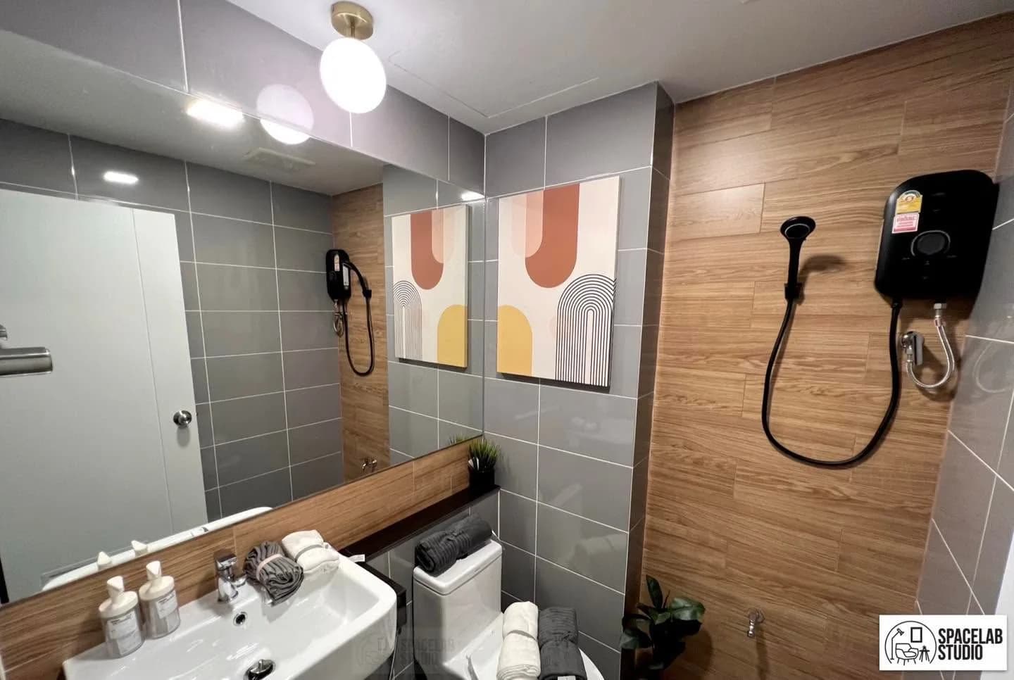 SpaceLab Studio Apartment, Soi Ratchadaphisek 36: New Monthly Studios with Built-In Furniture, near Chandrakasem Rajabhat University photo 3