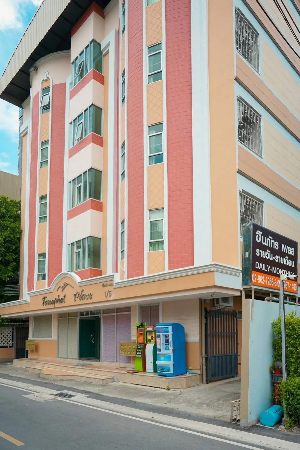 Disewakan Kamar AC Bulanan di Tanaphat Place, Chaeng Watthana-Pak Kret Soi 23, Dekat MRT Chaeng Watthana-Pak Kret 28 foto 2