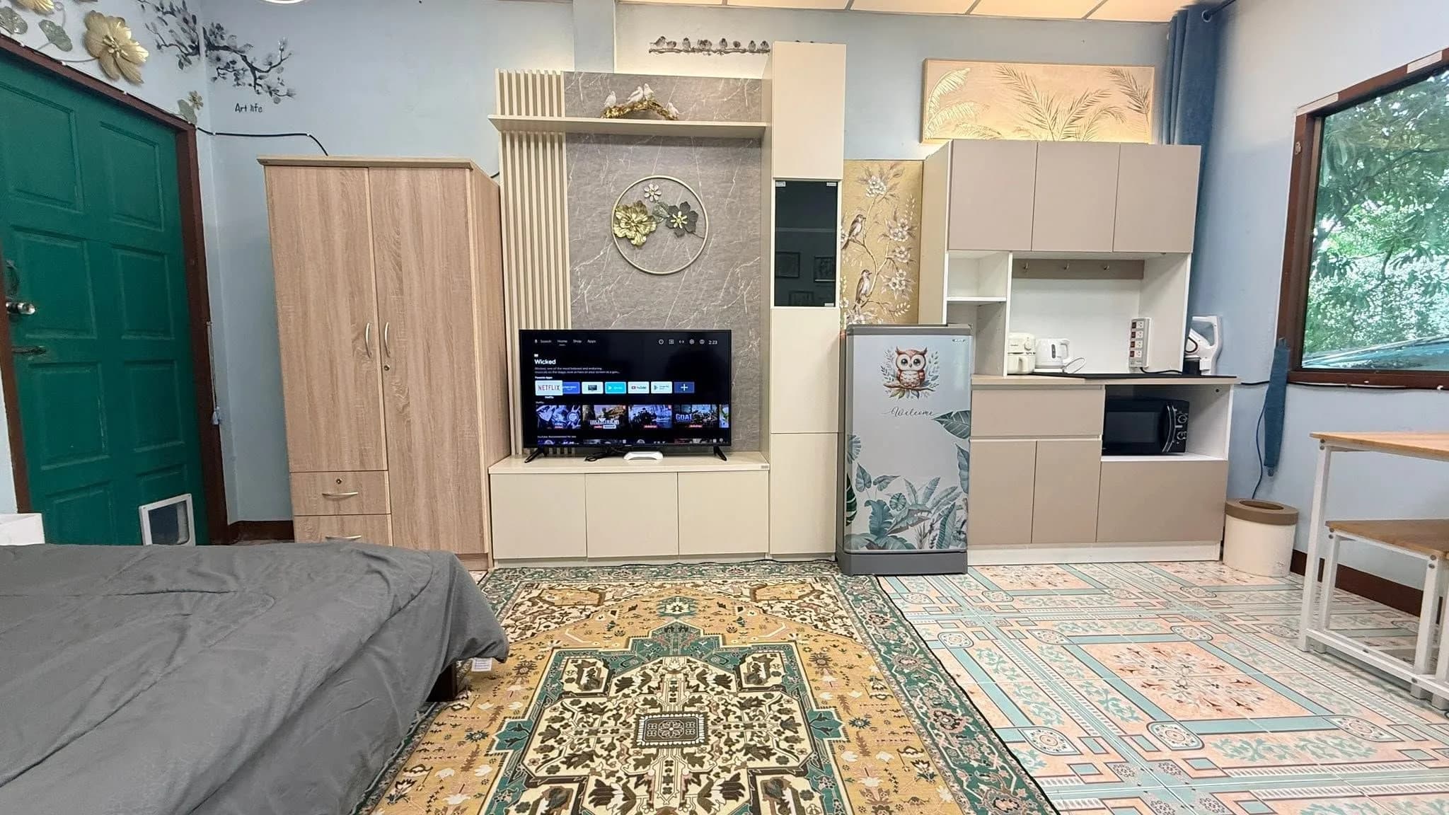 Thatsong House، Soi Phetkasem 47/1، Bang Khae، غرف مفروشة للإيجار الشهري تسمح بالحيوانات الأليفة، قرب MRT Lak Song صورة 4