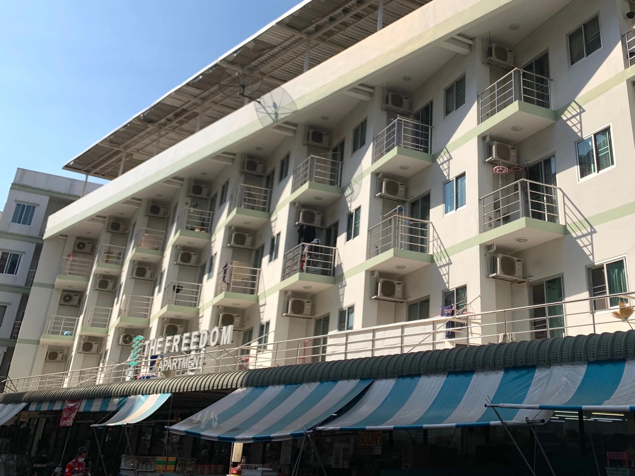 غرف مفروشة للإيجار الشهري في The Freedom Apartment @RangsitU، طريق Ek Charoen، على بعد 700 م من جامعة Rangsit صورة 2