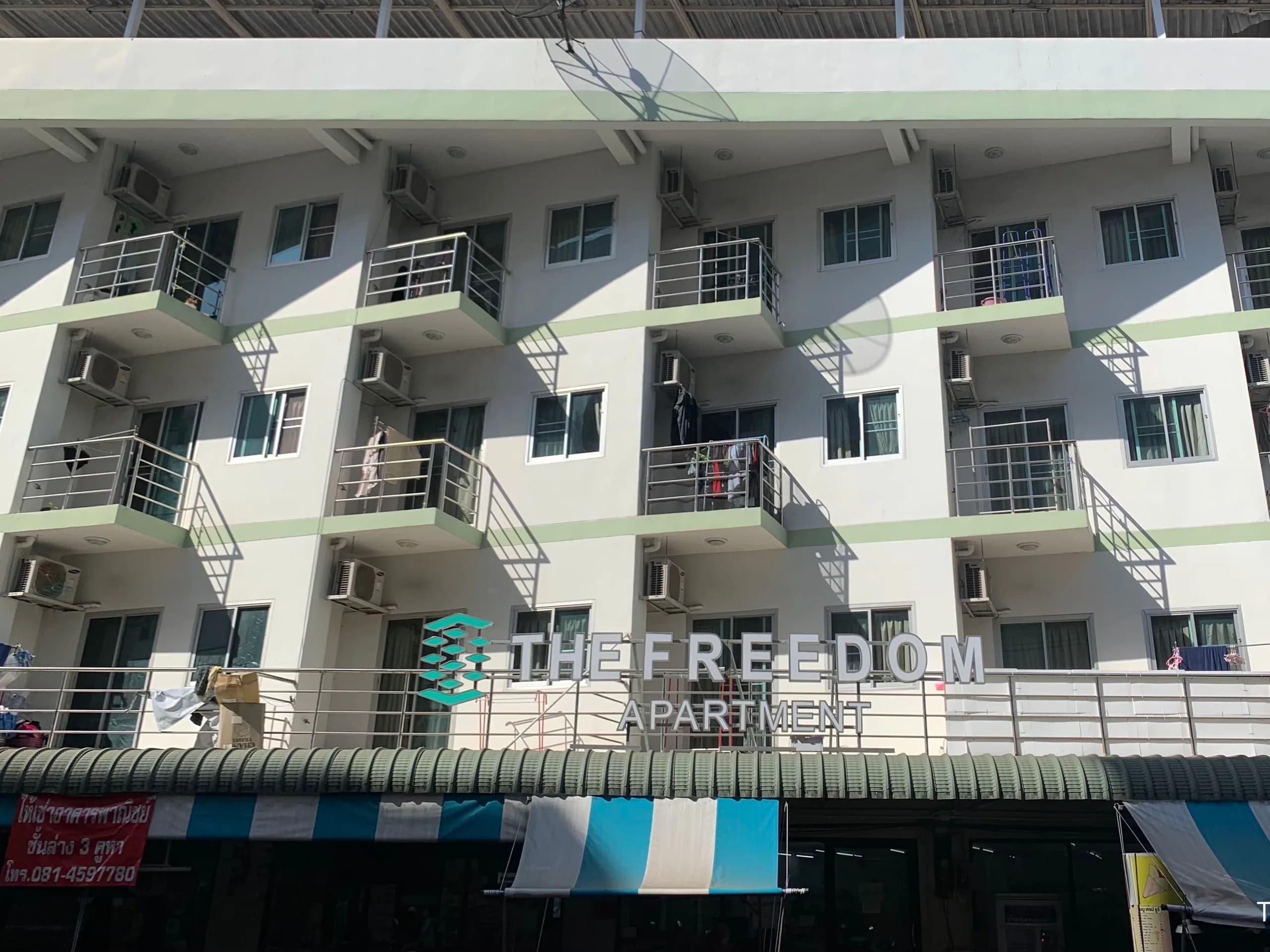 غرف مفروشة للإيجار الشهري في The Freedom Apartment @RangsitU، طريق Ek Charoen، على بعد 700 م من جامعة Rangsit صورة 8