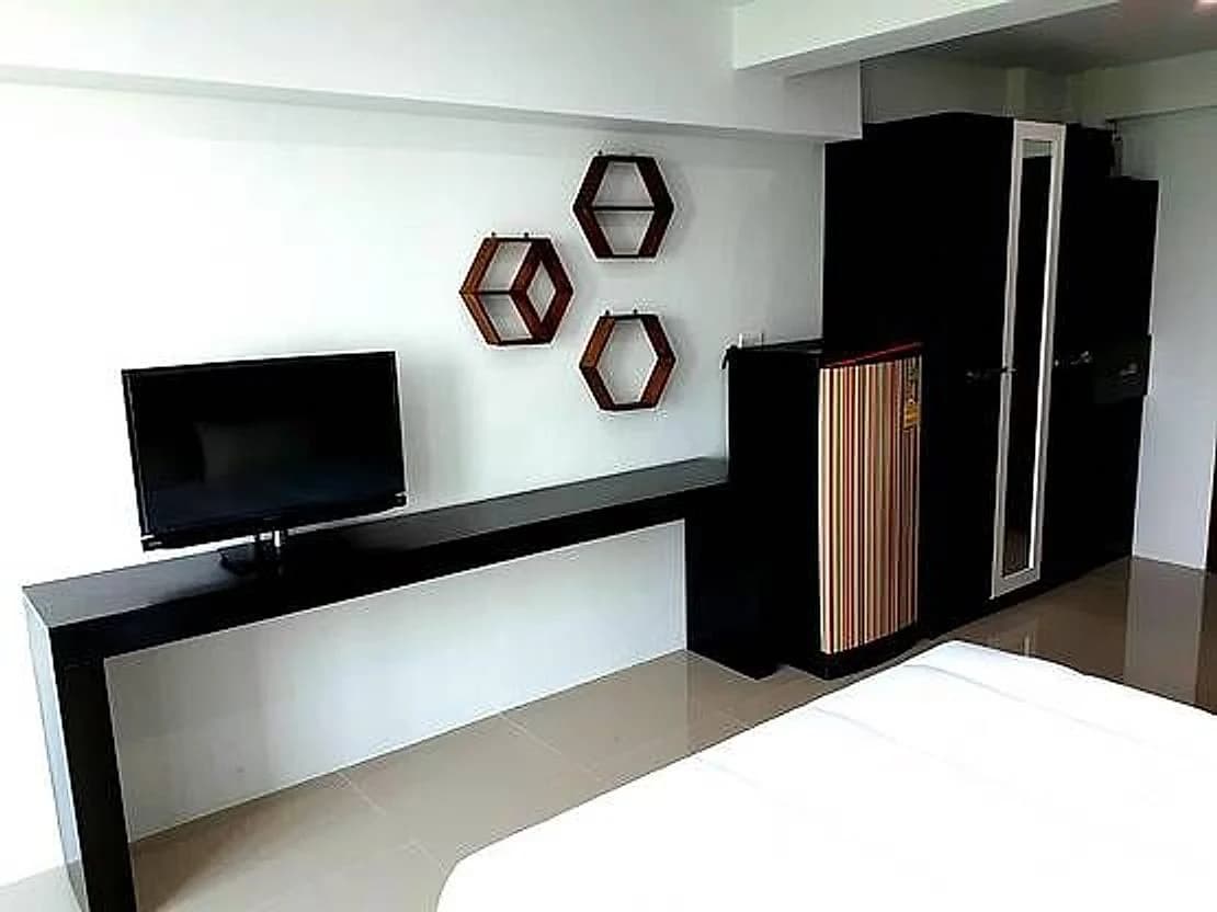 The Onix Court ซอยสุขุมวิท 66/1 ห้องสตูดิโอรายเดือน รถรับส่ง BTS อุดมสุขฟรี รูปที่ 6