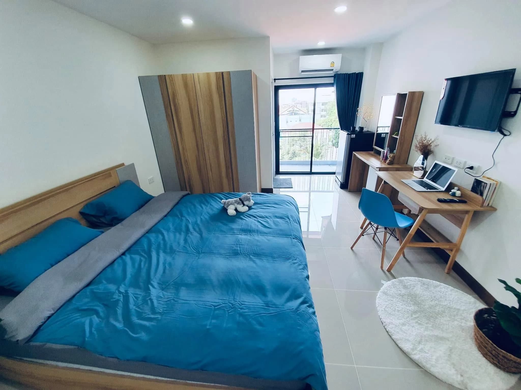 Triple T Residence KKU, Kang Sadan: 콘깬 대학교(KKU) 인근 엘리베이터 있는 월세 스튜디오 사진 6