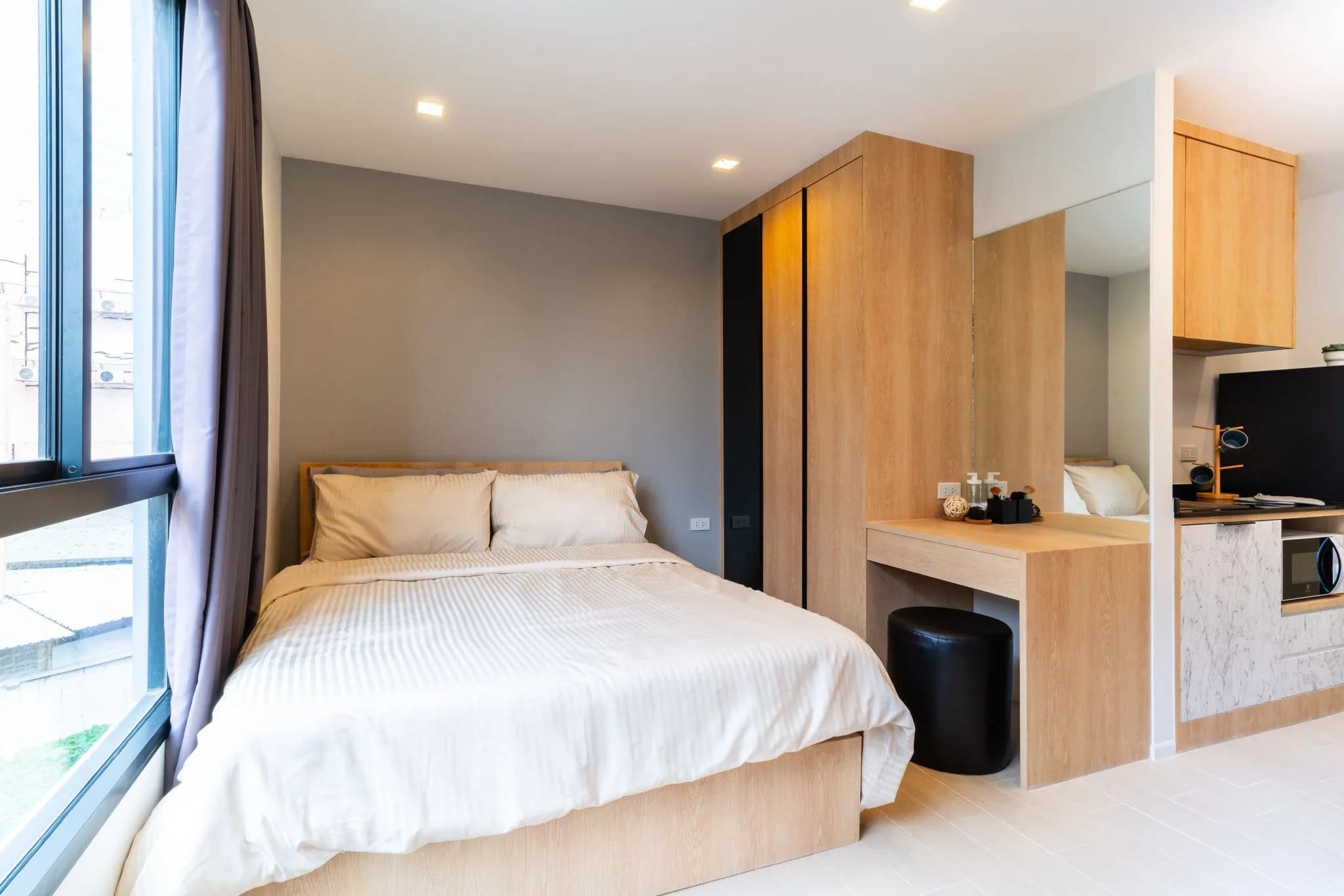 TYST Residence, Soi Niam Uthit, Ratchadaphisek, Din Daeng: Buwanang paupahang studio at suite na 25-50 sq.m., mga 250 m mula sa MRT Huai Khwang larawan 3