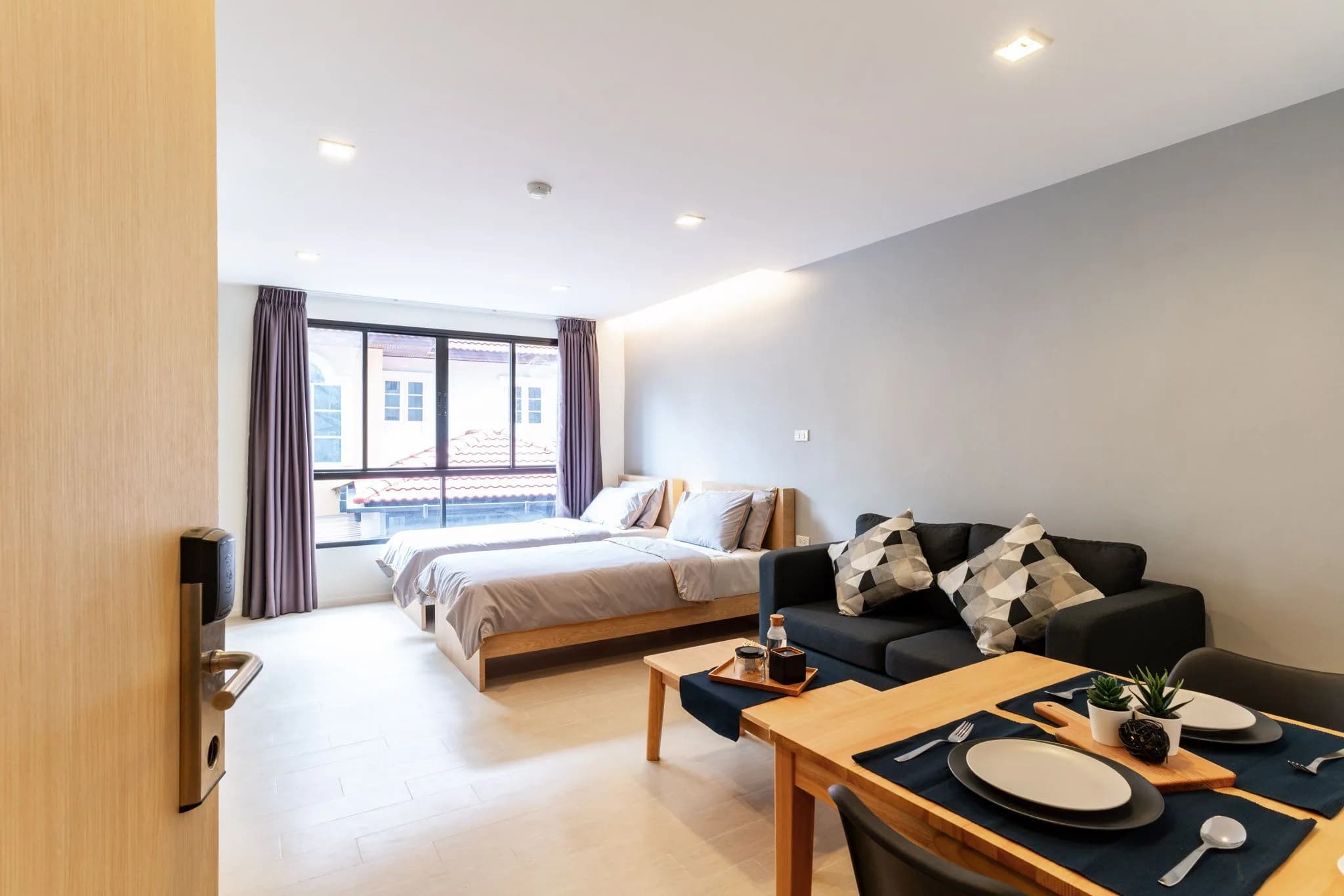 TYST Residence, Soi Niam Uthit, Ratchadaphisek, Din Daeng: Buwanang paupahang studio at suite na 25-50 sq.m., mga 250 m mula sa MRT Huai Khwang larawan 4