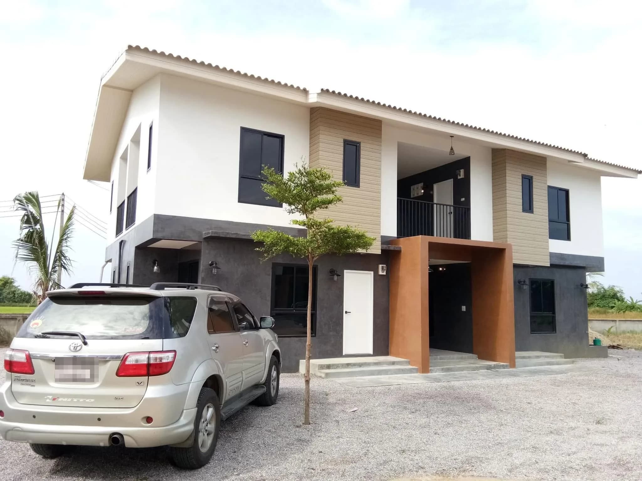 VillaNonna Banpong Apartment, Nakhon Chum, Ban Pong: 논 전망 24㎡ 월세 에어컨 스튜디오 사진 2