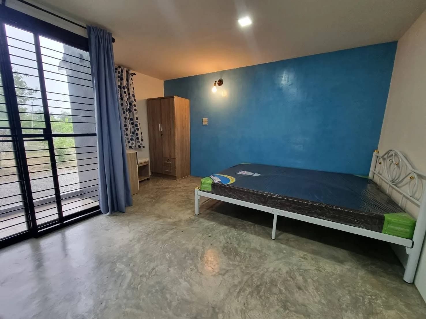 VillaNonna Banpong Apartment, Nakhon Chum, Ban Pong: 논 전망 24㎡ 월세 에어컨 스튜디오 사진 6
