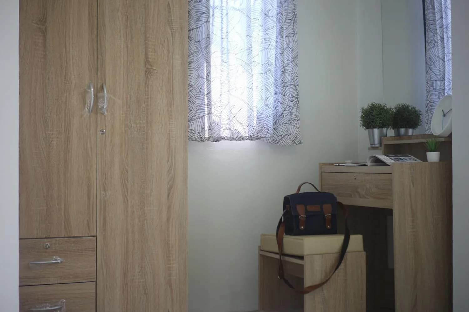 VillaNonna Banpong Apartment, Nakhon Chum, Ban Pong: 논 전망 24㎡ 월세 에어컨 스튜디오 사진 7