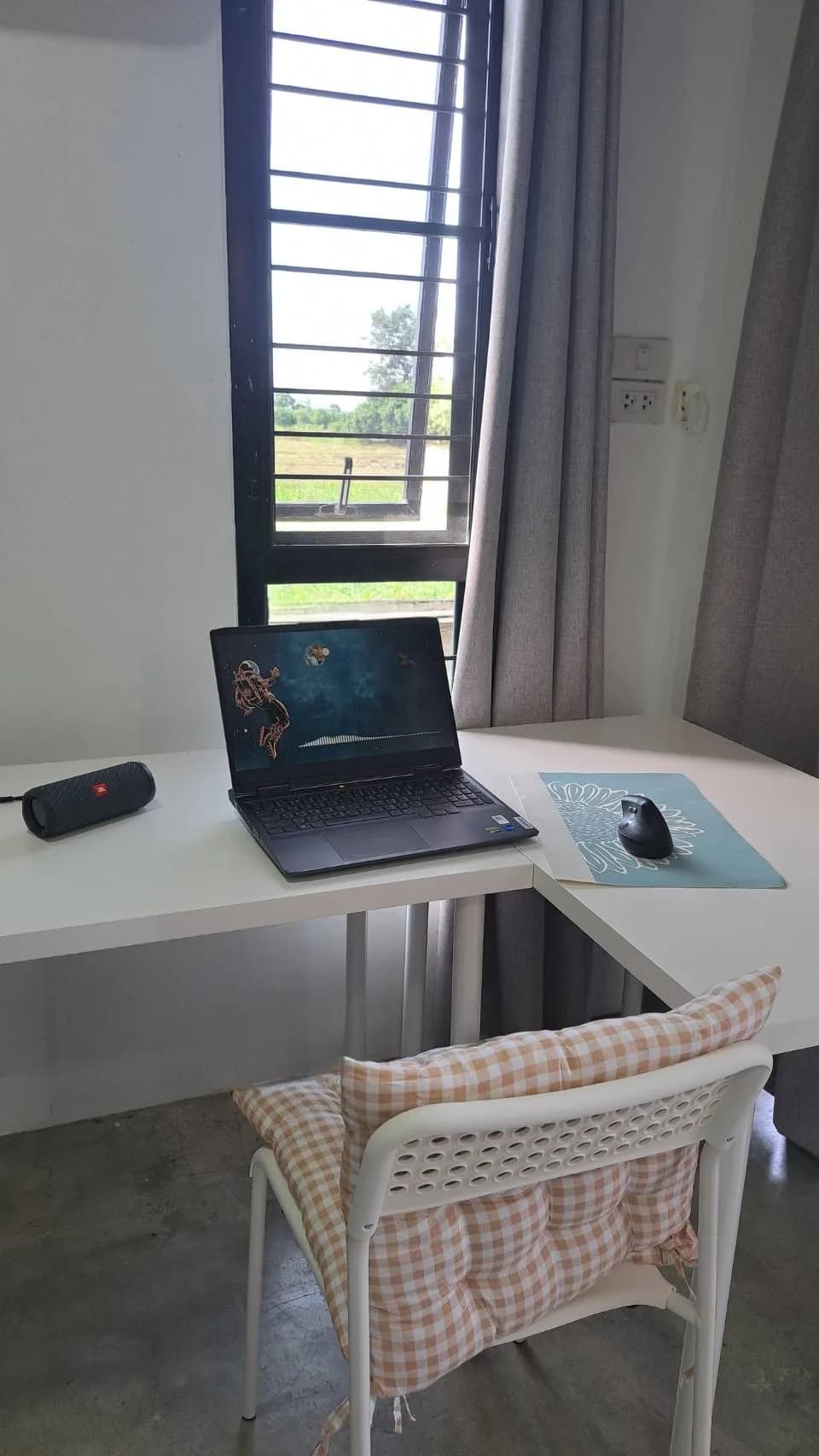 VillaNonna Banpong Apartment, Nakhon Chum, Ban Pong: 논 전망 24㎡ 월세 에어컨 스튜디오 사진 8