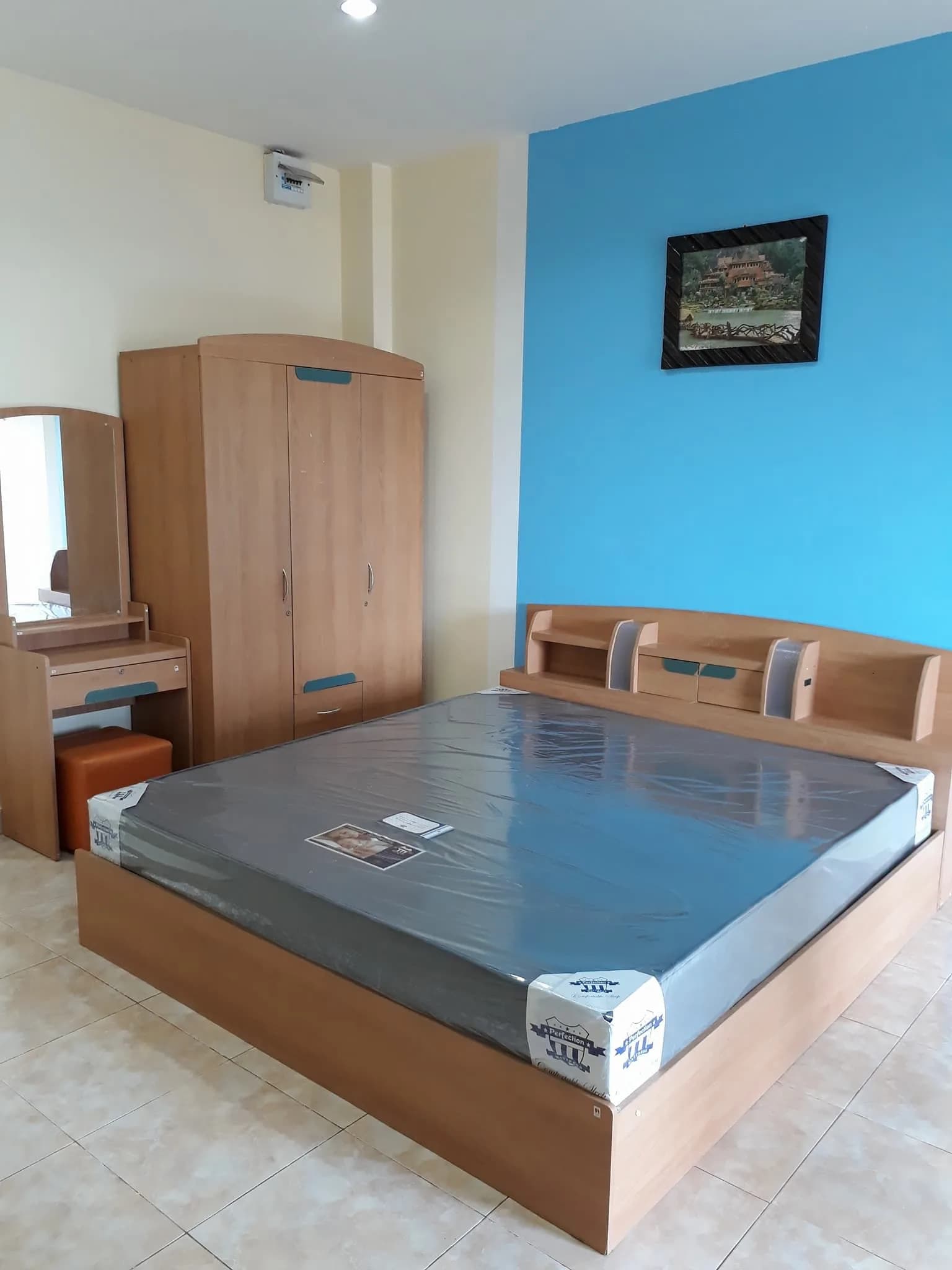 Viriyasooppat Mansion 2 : foyer avec chambres de 32-38 m² au mois, sans charges, près de l'Université Kasetsart, campus de Si Racha photo 7