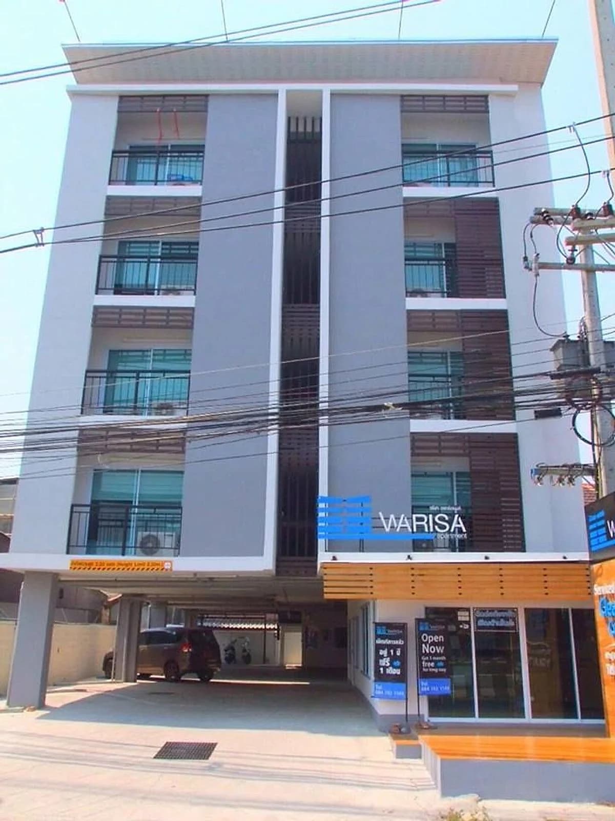Warisa Apartment, Canal Road : chambres meublées au mois, derrière l'université de Chiang Mai photo 2