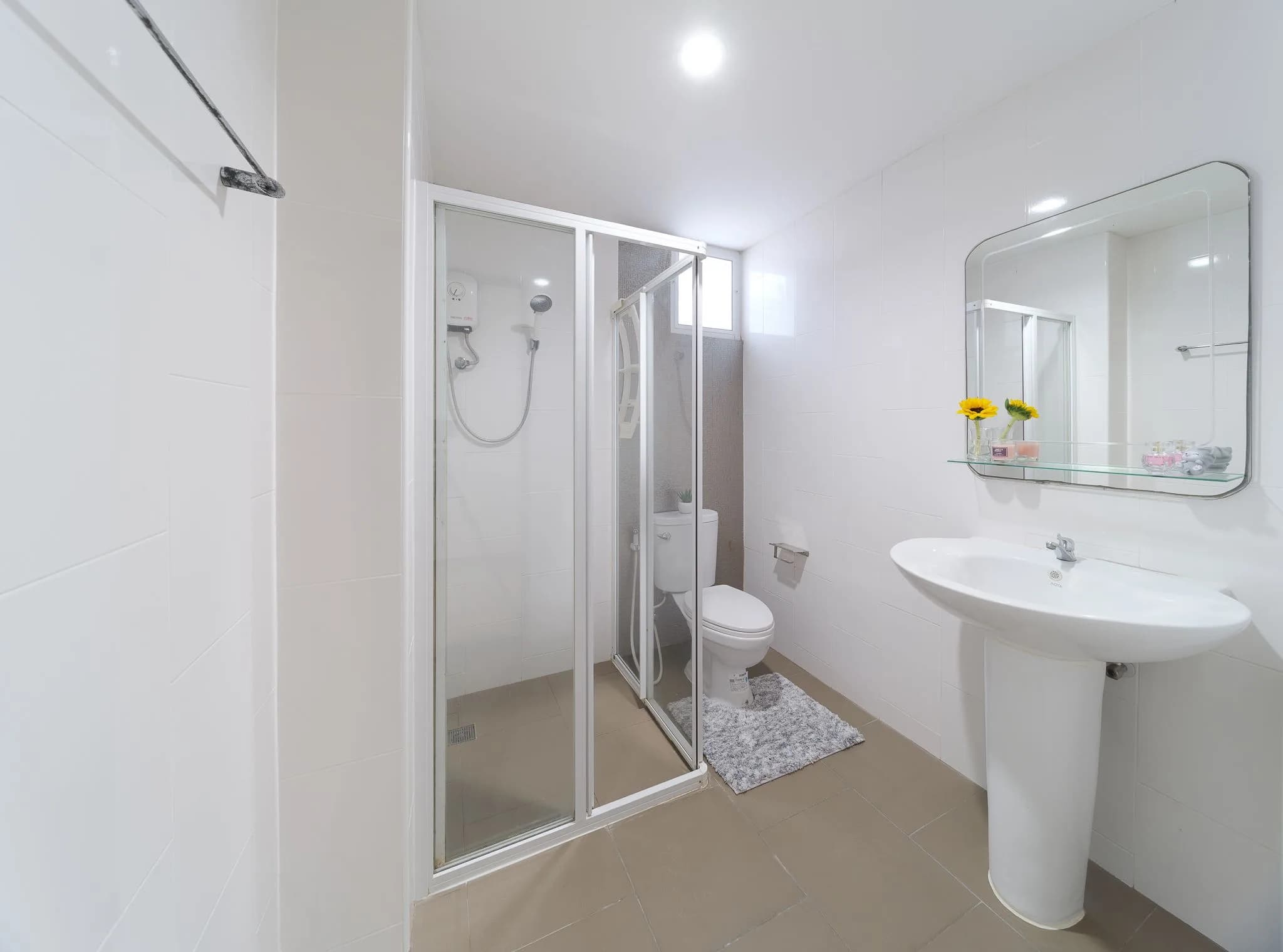 استوديوهات بمساحة 22 م² ووحدات دوبلكس للإيجار الشهري في Window Sathorn Apartment، Soi Sathorn 13، Sathorn، قرب مستشفى St. Louis صورة 6