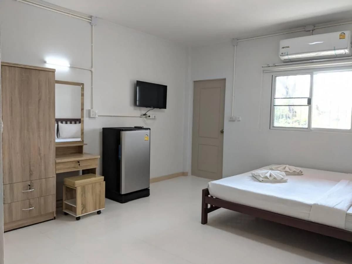 Yoosuk Apartment, Kanchanaburi: मासिक किराए पर फ़ुली फ़र्निश्ड कमरे, Kanchanaburi टेक्निकल कॉलेज के पास फ़ोटो 4