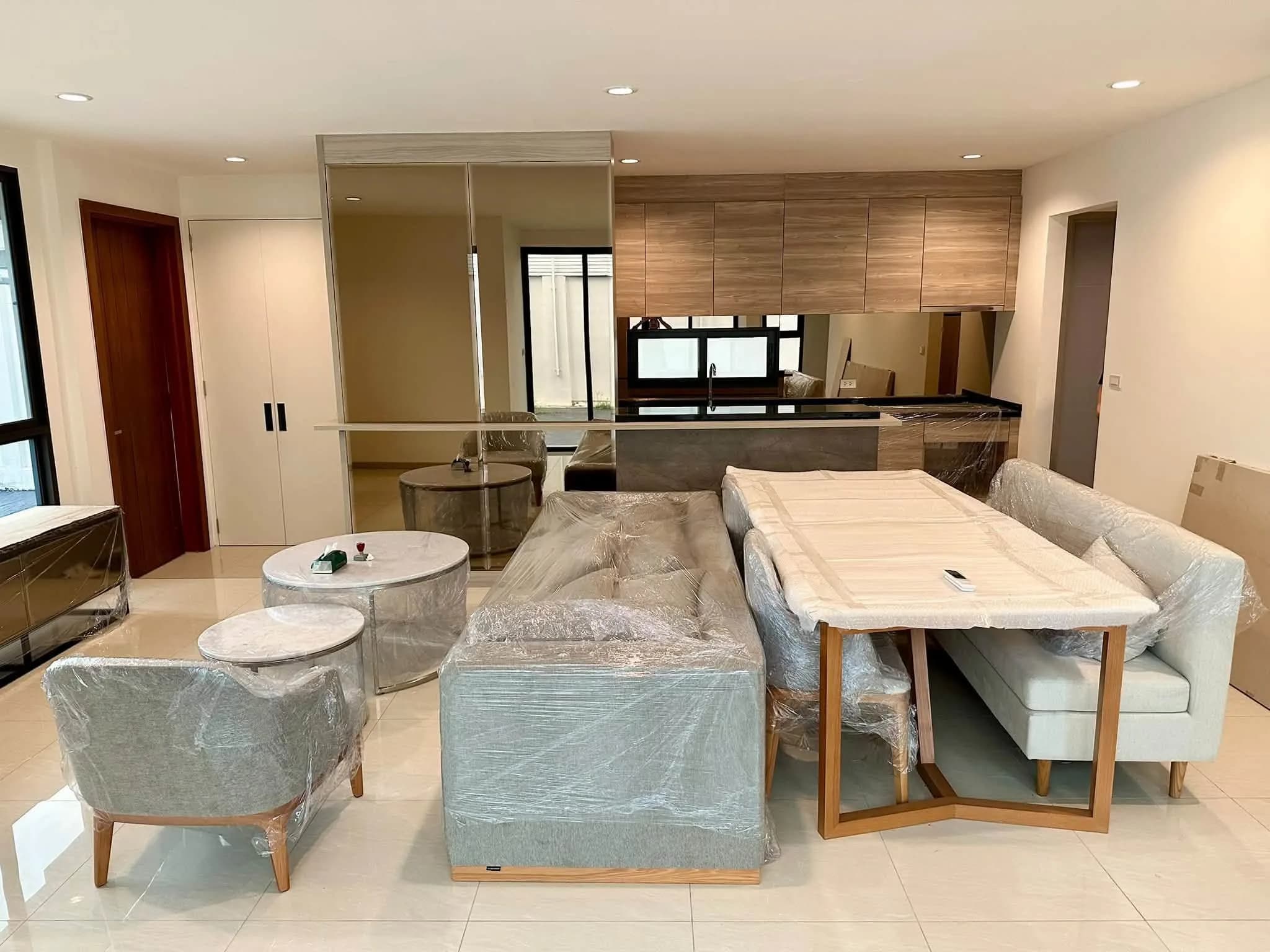 Corner 3-Storey Detached House for Sale at AQ Arbor Suanluang Rama 9-Pattanakarn, 97.1 sq.wah, 297 sq.m., Fully Built-in and Furnished · 6