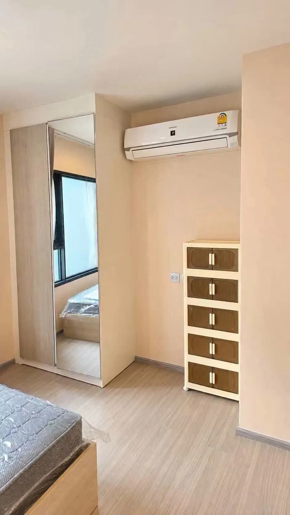 1-Schlafzimmer-Eigentumswohnung zur Miete in Aspire Erawan Prime: 32.24 m², Etage 24, separate Küche, Gemeinschaftskosten und Parkplatz inklusive, neben BTS Chang Erawan Foto 7