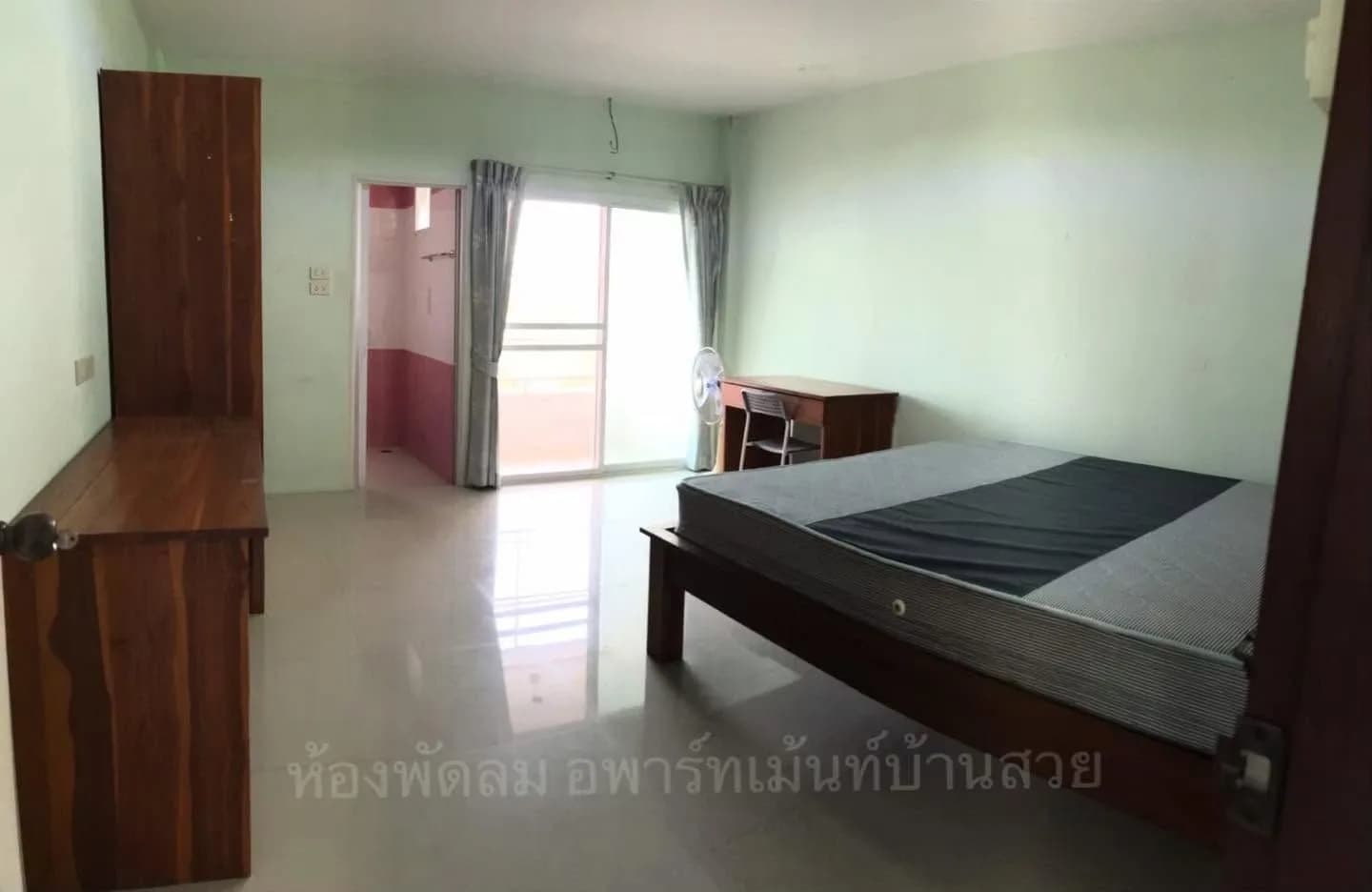 อพาร์ทเม้นท์บ้านสวย ซอยรอบเมือง 1 ในเมือง ขอนแก่น ห้องแอร์และห้องพัดลม รายเดือน รูปที่ 8