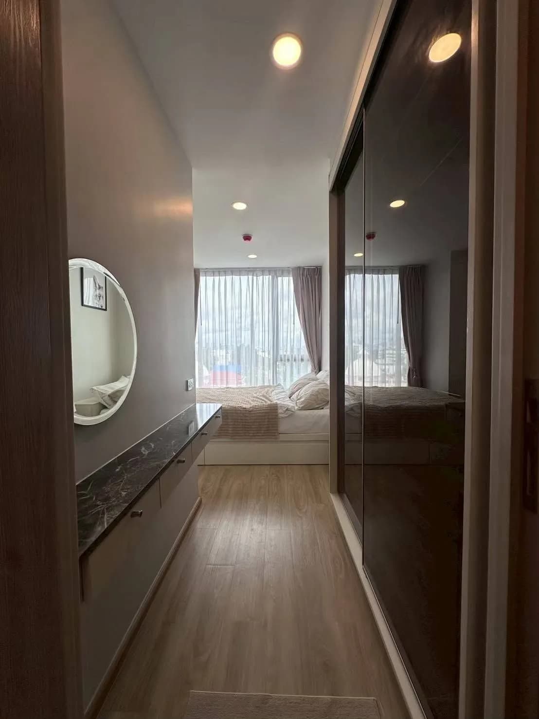 1-Schlafzimmer-Wohnung plus Mehrzweckraum zur Miete in ESQUE Sukhumvit 101/1, 34 m², 7. Etage, möbliert Foto 4