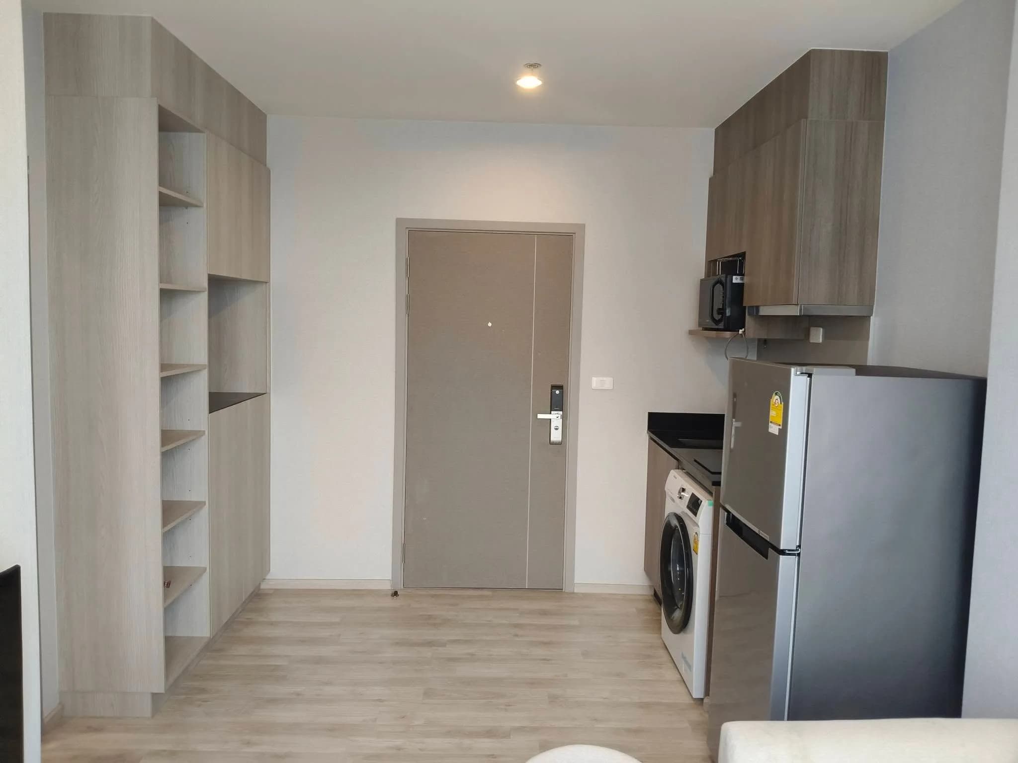 Brandneue 1-Schlafzimmer-Wohnung zur Miete in Ideo Mobi Sukhumvit Eastpoint, 36.5 m², 26. Etage, Badewanne, nahe BTS Bang Na Foto 4