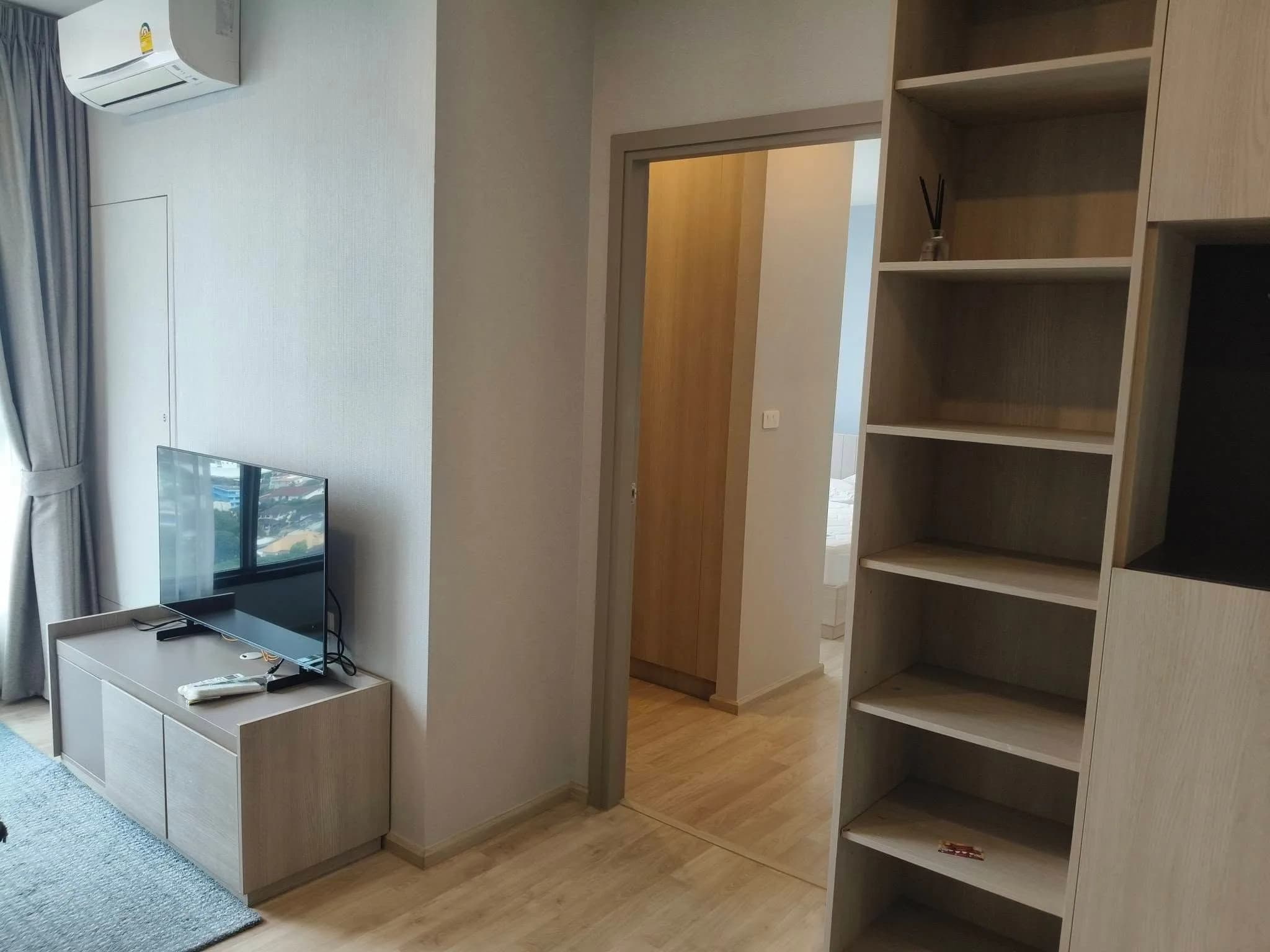 Brandneue 1-Schlafzimmer-Wohnung zur Miete in Ideo Mobi Sukhumvit Eastpoint, 36.5 m², 26. Etage, Badewanne, nahe BTS Bang Na Foto 5