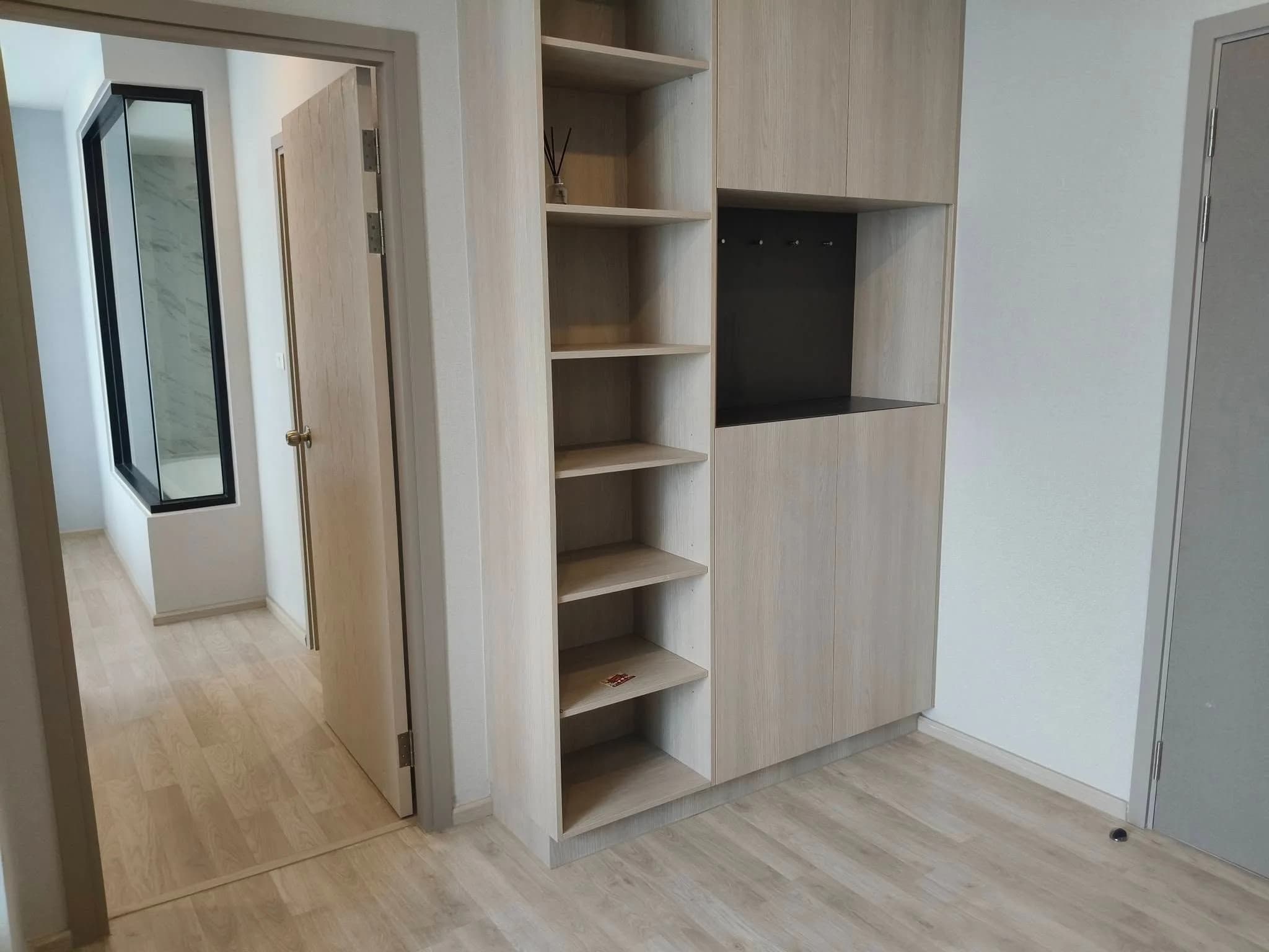 Brandneue 1-Schlafzimmer-Wohnung zur Miete in Ideo Mobi Sukhumvit Eastpoint, 36.5 m², 26. Etage, Badewanne, nahe BTS Bang Na Foto 6