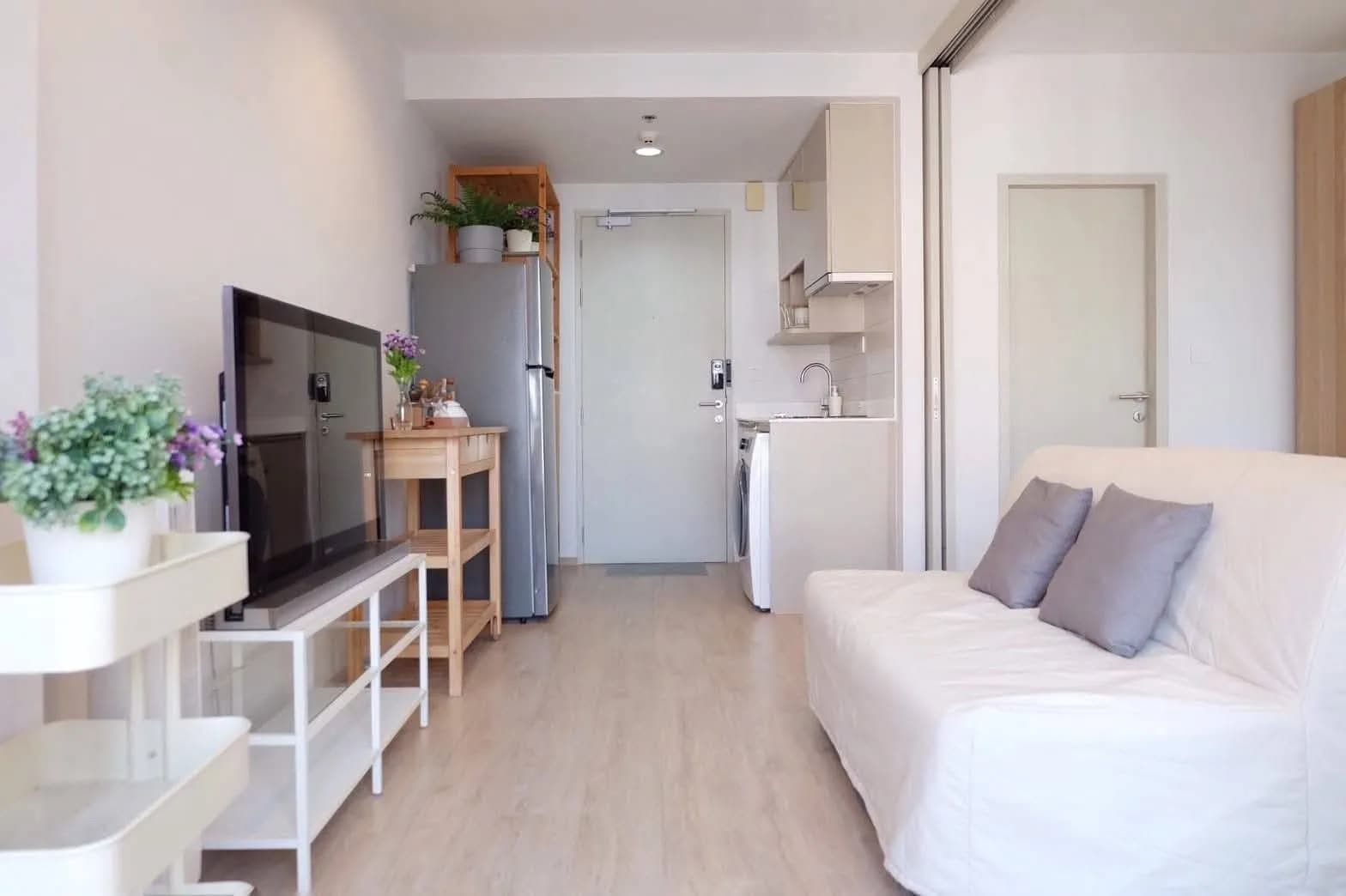 ให้เช่าคอนโด Ideo Q Ratchathewi 1 ห้องนอน 34 ตร.ม. ชั้นสูง หันทิศเหนือ วิวเมือง พร้อมเฟอร์นิเจอร์ ใกล้ BTS ราชเทวี รูปที่ 4