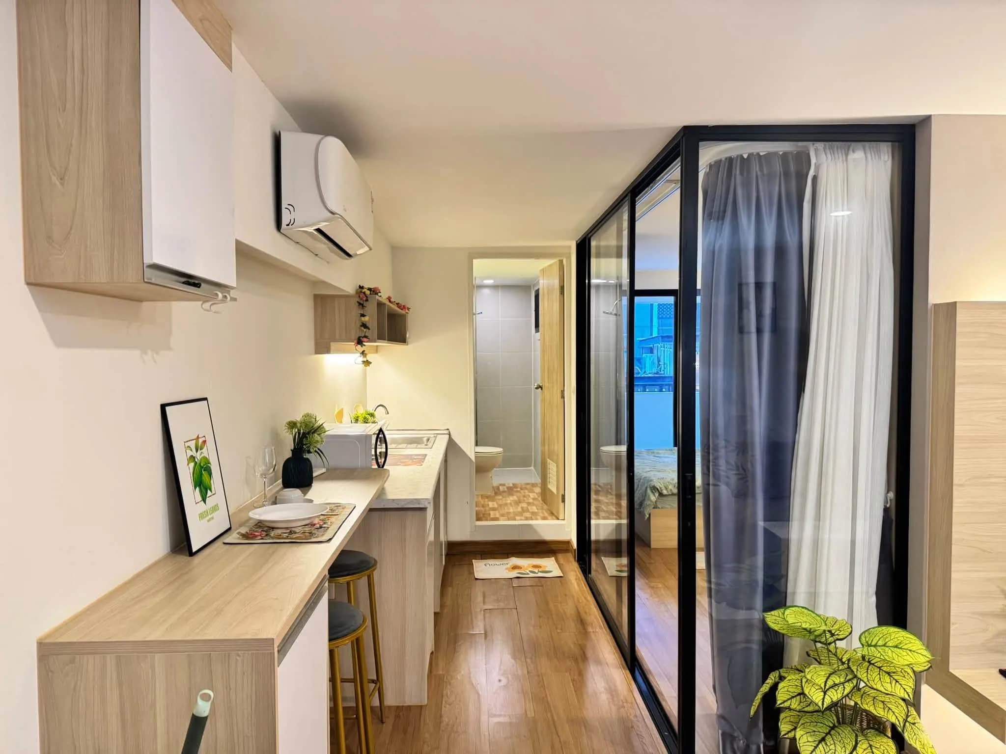 1-Schlafzimmer-Eigentumswohnung zur Miete in Level Condominium, 41.63 m², Building B, 2. Etage, nahe Huachiew Chalermprakiet University Foto 4