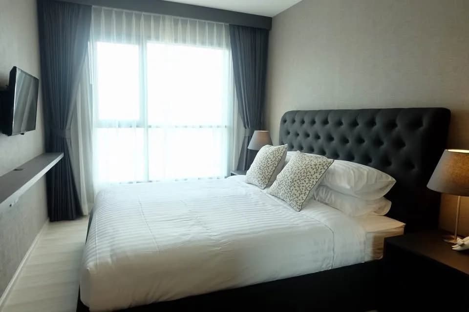 وحدة كوندو زاوية للإيجار في Life Sukhumvit 48: 2 غرف نوم، 49 م²، المبنى N، الطابق 12A، مفروشة، قرب BTS Phra Khanong صورة 6