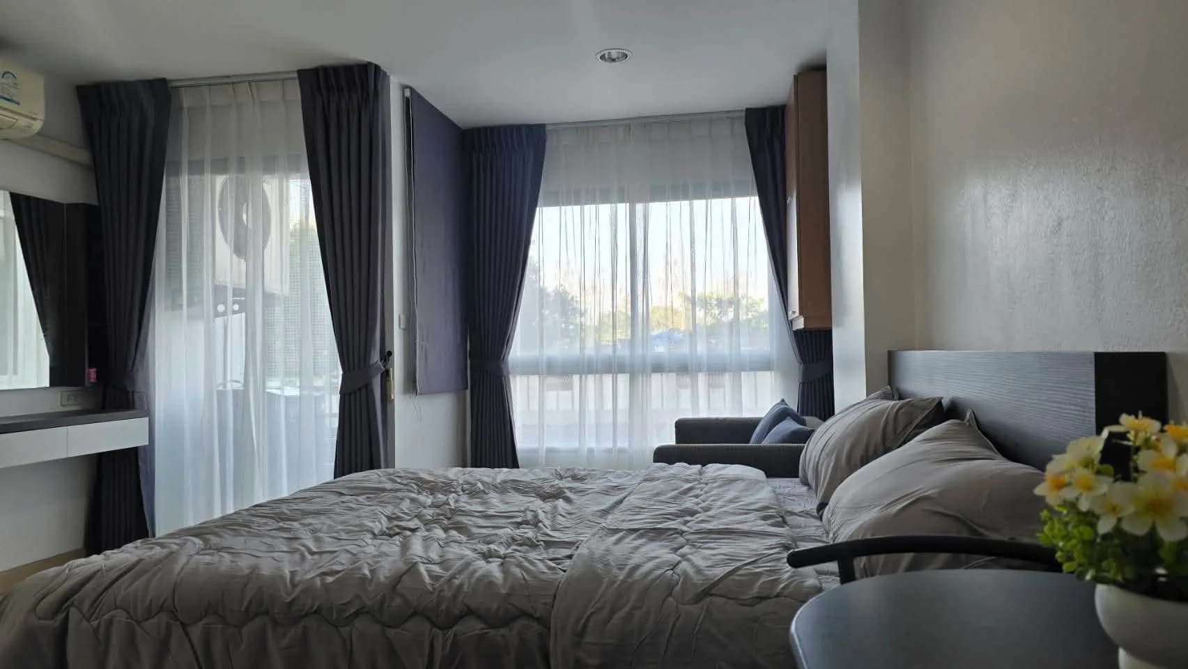 Milestone Condominium: किराए पर स्टूडियो कॉन्डो, 28 वर्ग मीटर, फ़्लोर 2, फ़ुली फ़र्निश्ड, Seri Thai रोड फ़ोटो 2