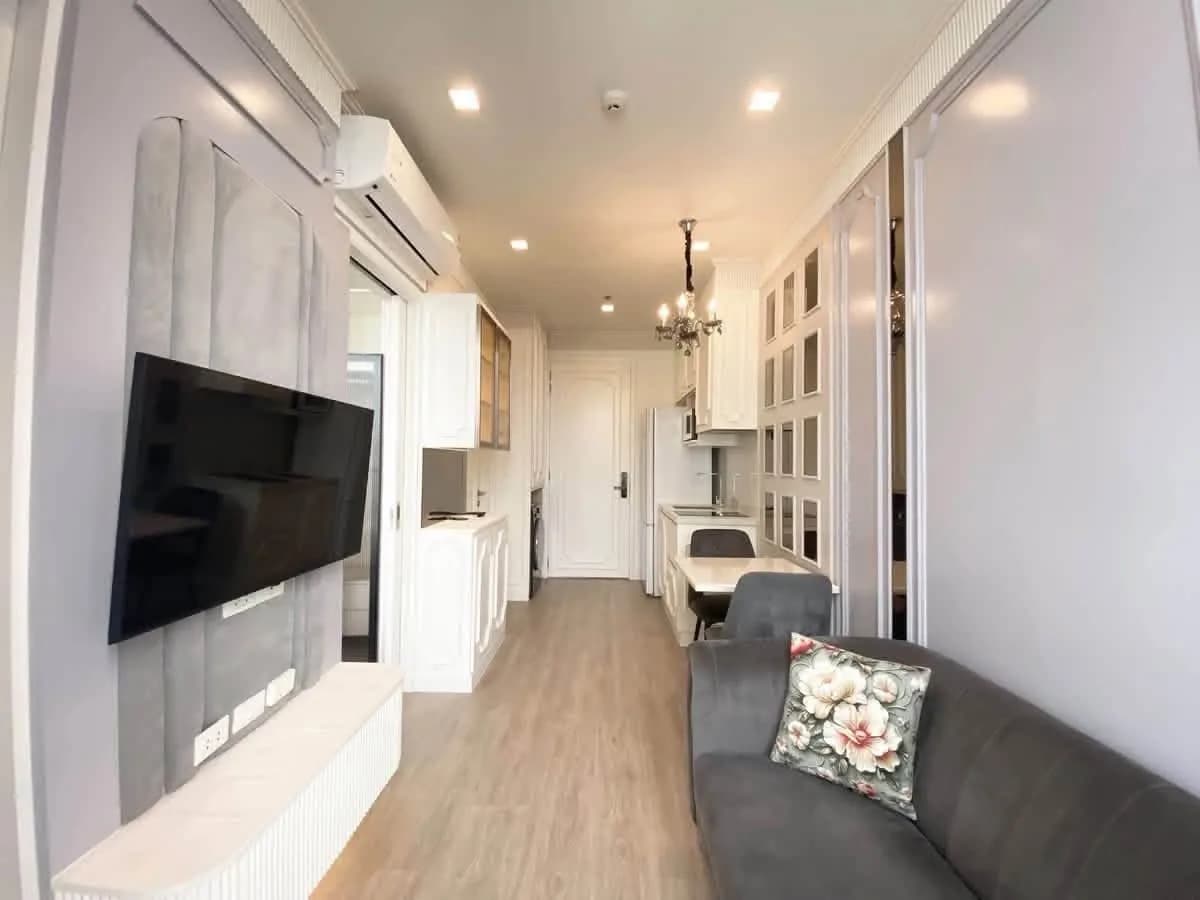 1-Schlafzimmer-Wohnung zur Miete in Noble State 39, 30 m², 20. Etage oder höher, mit Stellplatz, nahe BTS Phrom Phong Foto 3