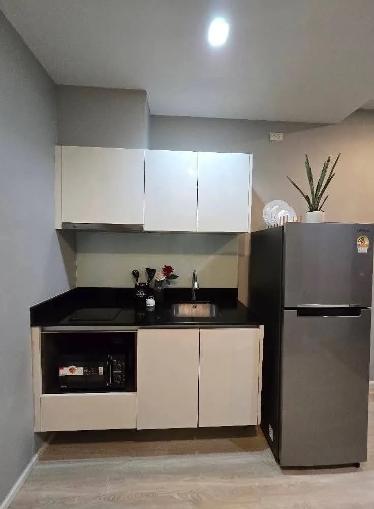 1-Schlafzimmer-Condo zur Miete in Quinn Condo Ratchada 17, 35.3 m², Building A, 23. Etage, komplett möbliert, nahe MRT Sutthisan Foto 6