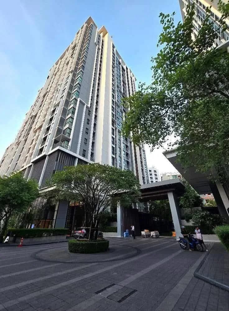 1-Schlafzimmer-Condo zur Miete in Quinn Condo Ratchada 17, 35.3 m², Building A, 23. Etage, komplett möbliert, nahe MRT Sutthisan Foto 8