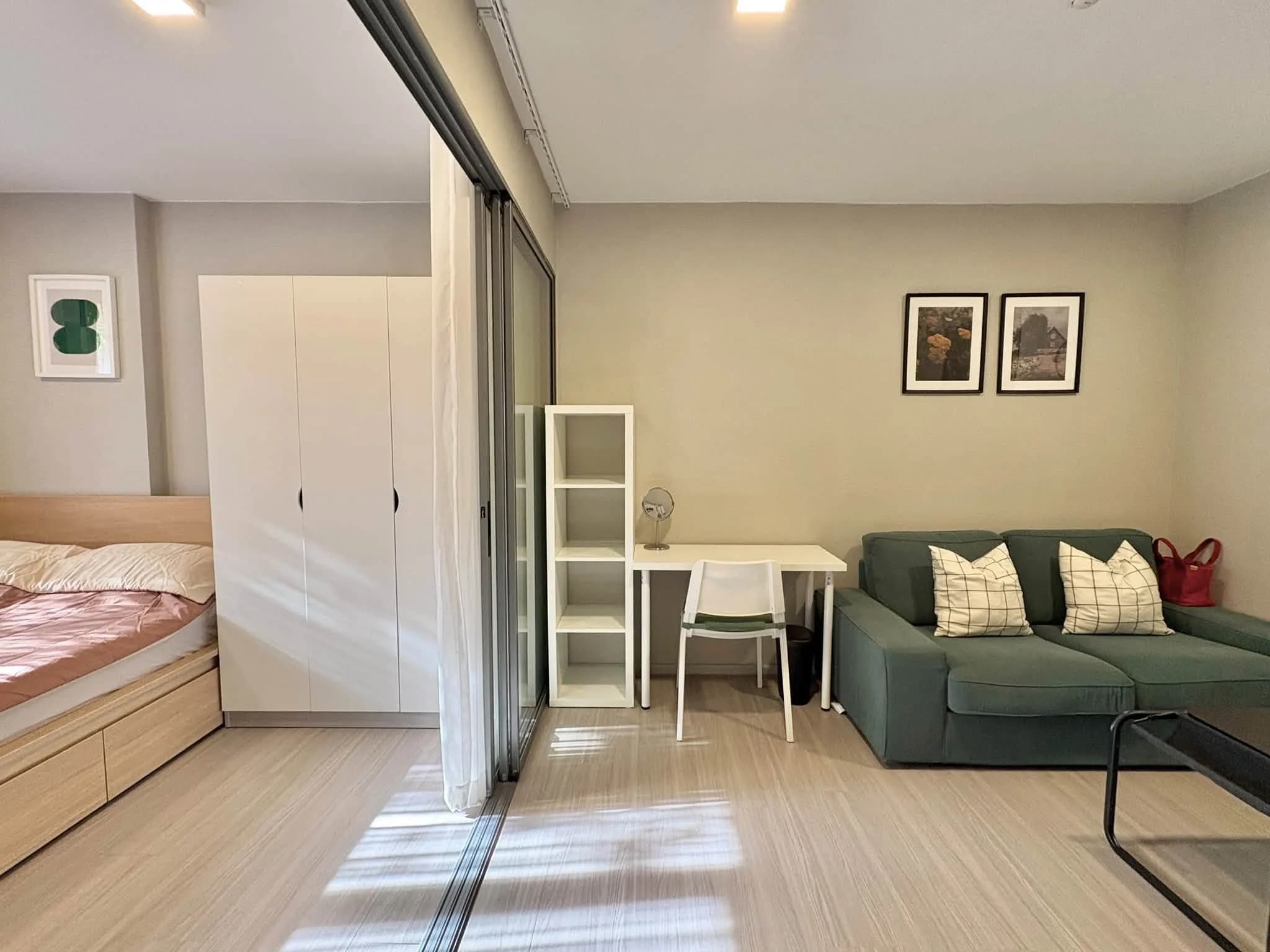 ให้เช่าคอนโด Quintara Phume Sukhumvit 39 1 ห้องนอน 31 ตร.ม. ชั้น 2 พร้อมเข้าอยู่ 3