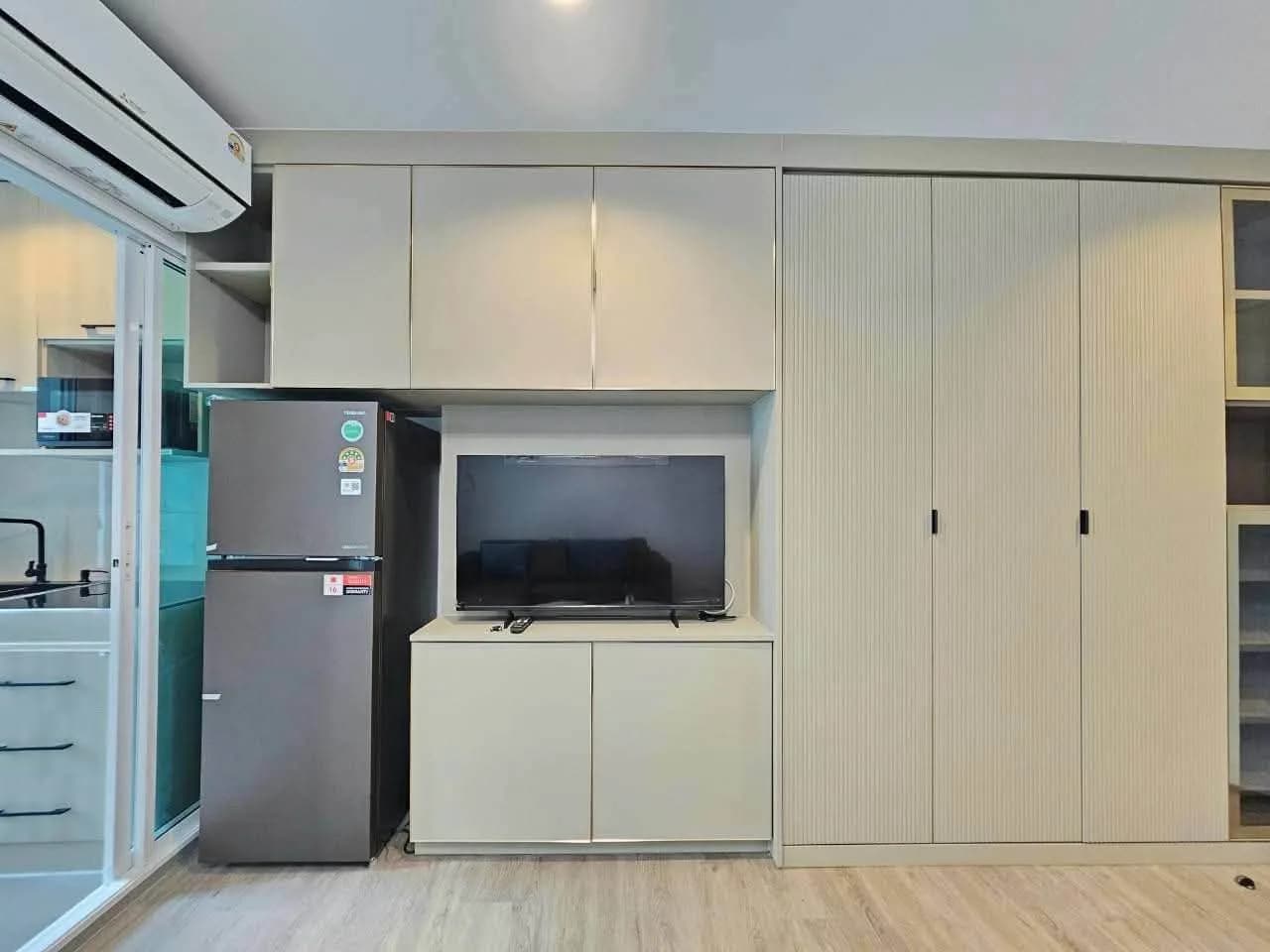 كوندو للإيجار في Regent Home Bangna: 1 غرفة نوم، 28 م²، الطابق 16، مطبخ منفصل، قرب BTS Bang Na صورة 2