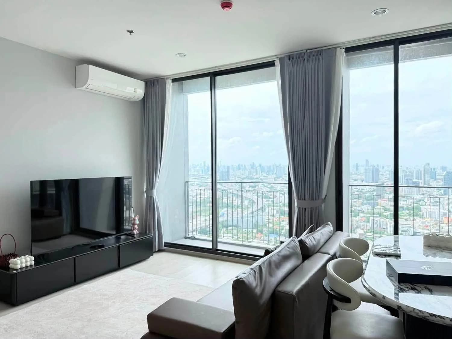 ให้เช่าคอนโด Skyrise Avenue Sukhumvit 64 3 ห้องนอน 3 ห้องน้ำ 87 ตร.ม. ชั้น 48 วิวเมืองพาโนรามา ตกแต่งครบ รูปที่ 5