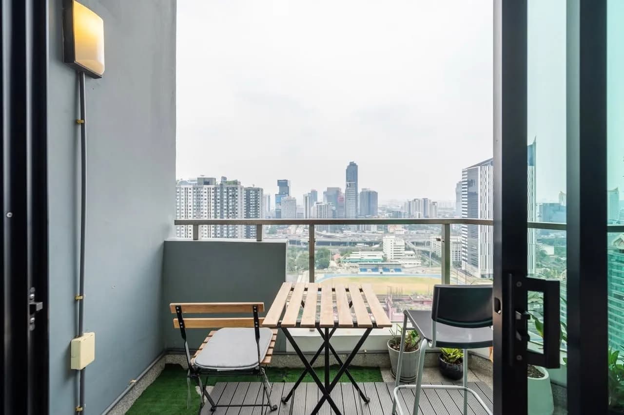 ขาย/ให้เช่าคอนโด Supalai Premier @ Asoke 1 ห้องนอน ระเบียงใหญ่ 50.5 ตร.ม. ชั้น 31 รีโนเวทใหม่ ติด MRT เพชรบุรี รูปที่ 5