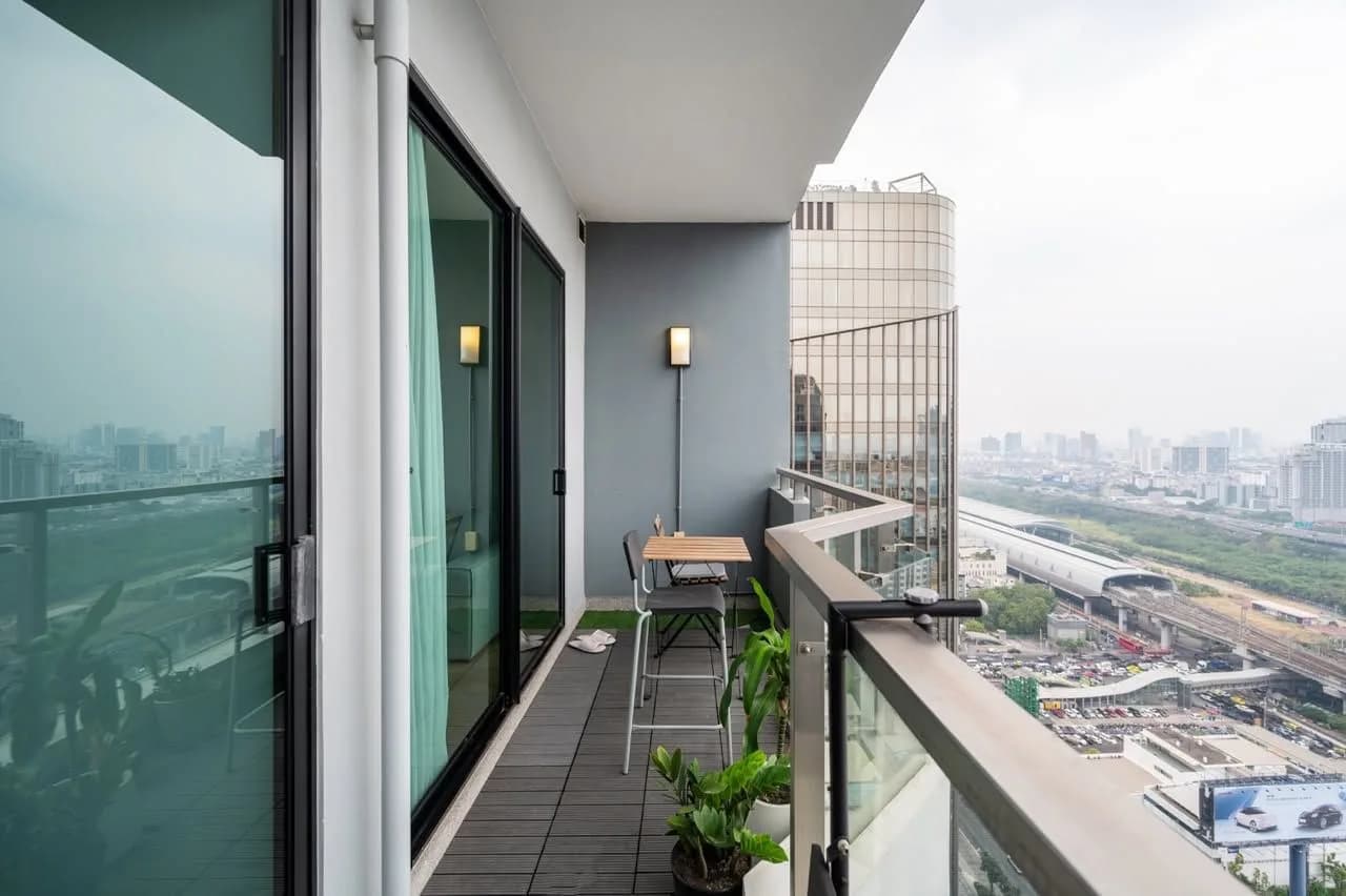 ขาย/ให้เช่าคอนโด Supalai Premier @ Asoke 1 ห้องนอน ระเบียงใหญ่ 50.5 ตร.ม. ชั้น 31 รีโนเวทใหม่ ติด MRT เพชรบุรี รูปที่ 6