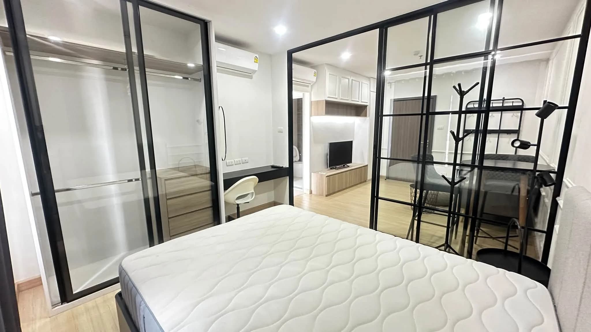 1-Bedroom Condo for Rent at Supalai Veranda Ramkhamhaeng, 35 sq.m., Tower A, 7th Floor, Furnished photo 3