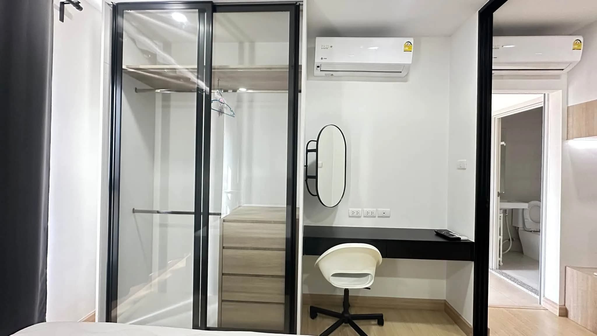 1-Bedroom Condo for Rent at Supalai Veranda Ramkhamhaeng, 35 sq.m., Tower A, 7th Floor, Furnished photo 5