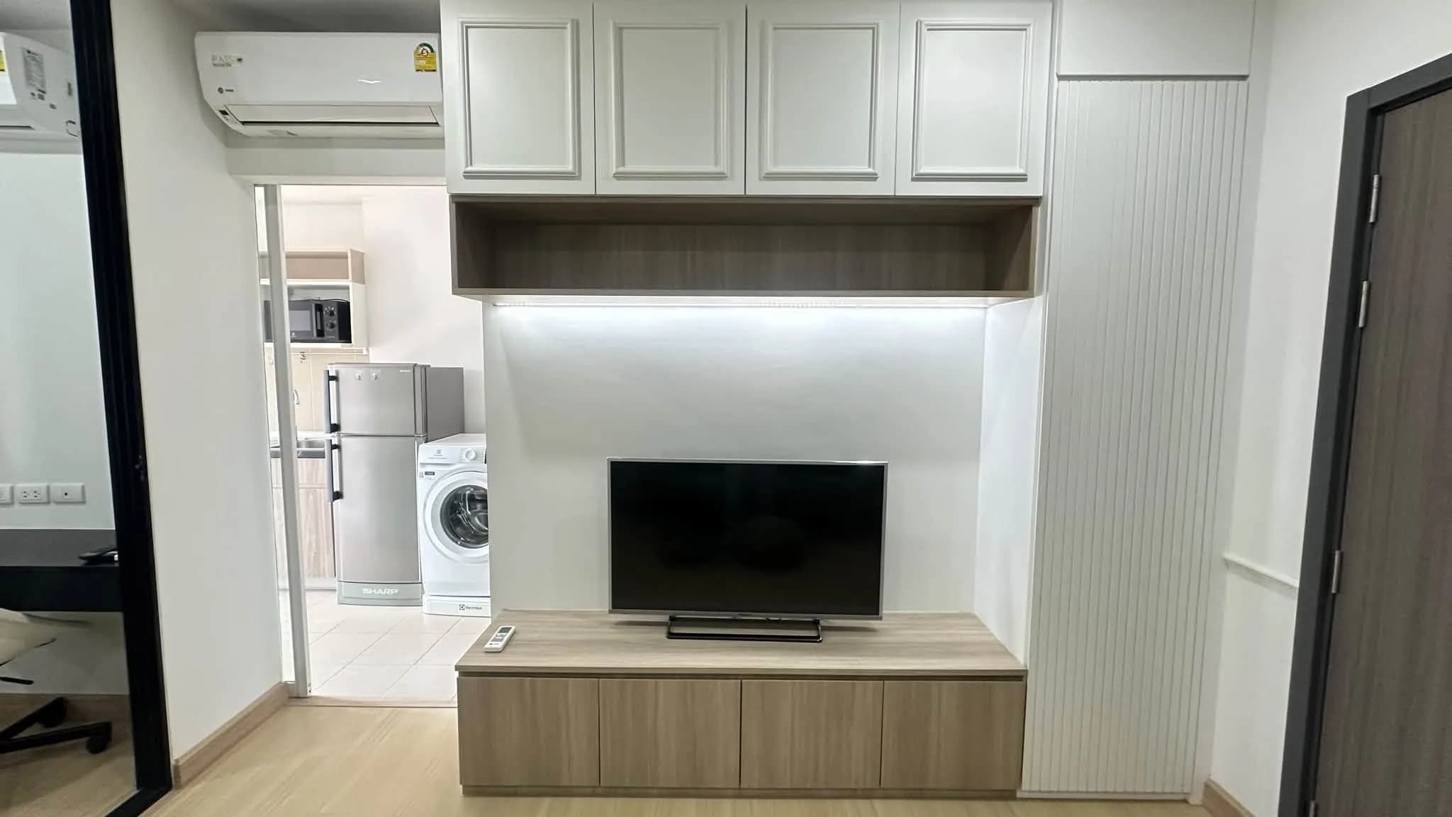 1-Bedroom Condo for Rent at Supalai Veranda Ramkhamhaeng, 35 sq.m., Tower A, 7th Floor, Furnished photo 7