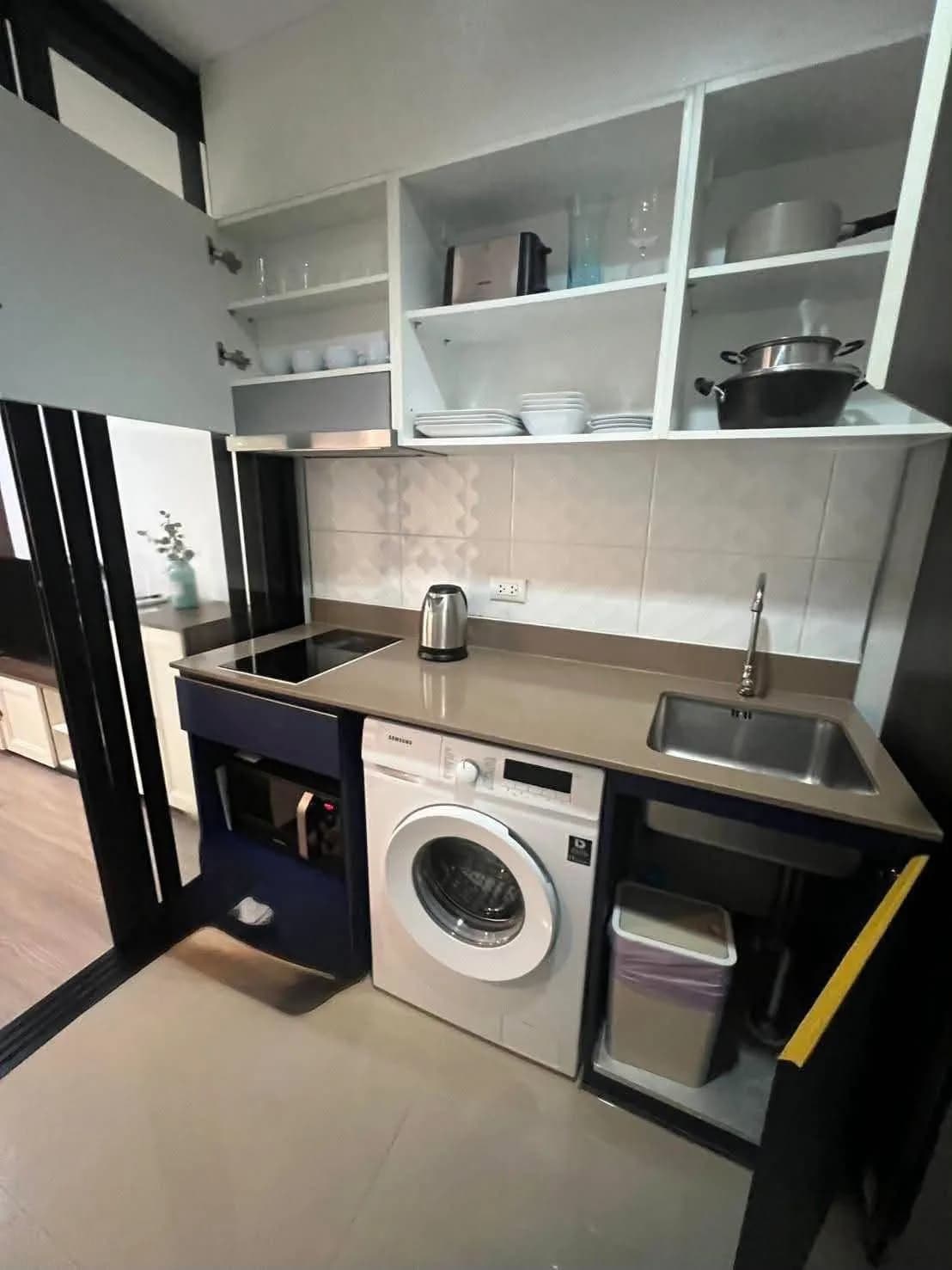 Аренда кондоминиума в The Base Central Phuket: 28.36 кв. м, корпус C, 4-й этаж, вид на бассейн, рядом с Central Phuket фото 6