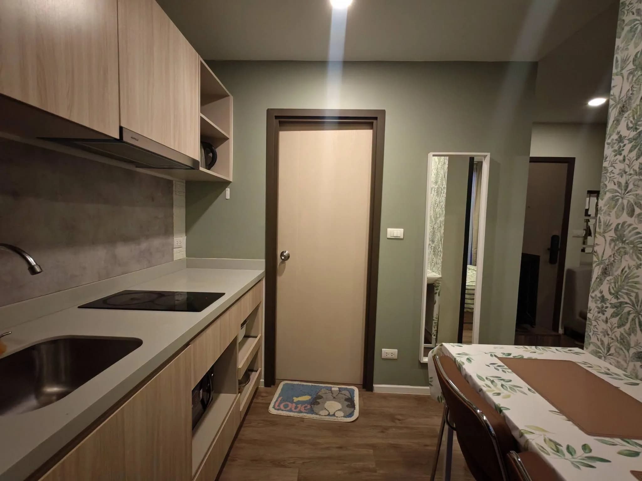 كوندو للبيع أو الإيجار في The Nest Sukhumvit 64: 1 غرفة نوم، 26 م²، الطابق 4، مفروش، شامل Wi-Fi، قرب BTS Udom Suk صورة 6