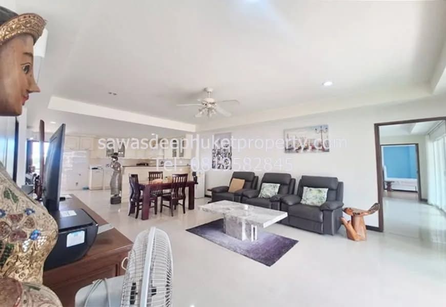 4-Schlafzimmer-Eigentumswohnung zum Verkauf in The Palm Breeze Resort, Rawai: 218 m², 3 Badezimmer, Etage 5, Freehold für Ausländer, nahe Nai Harn Beach Foto 3