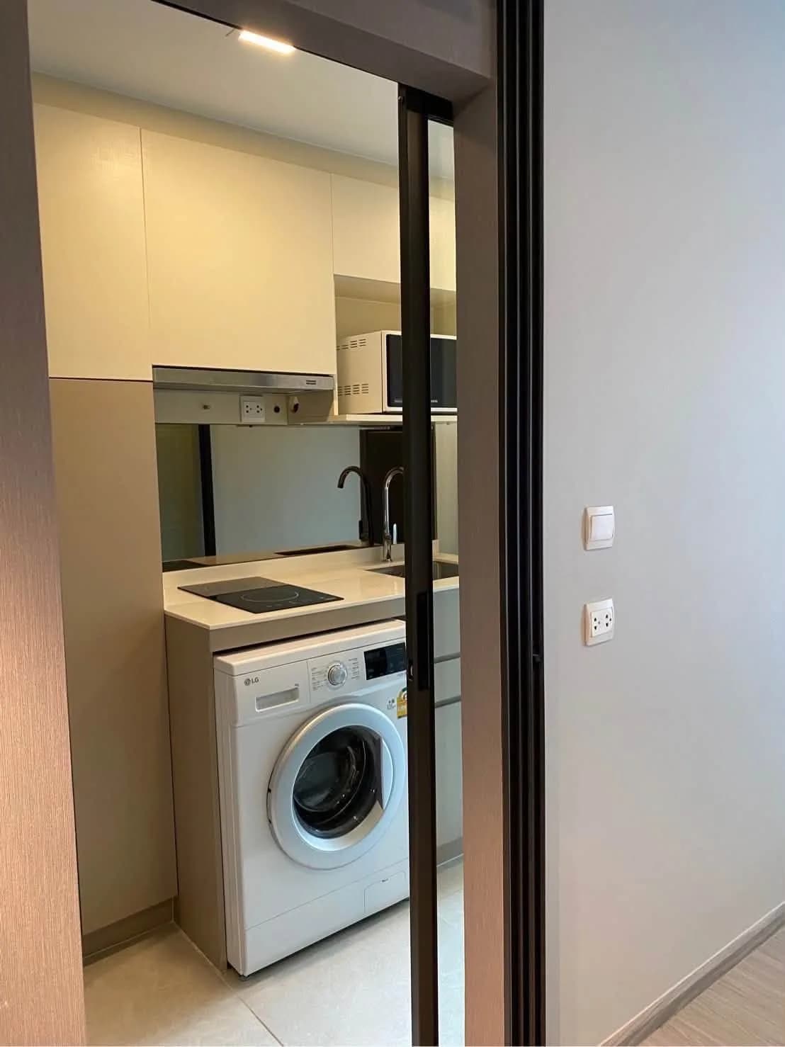 Condominio de 1 dormitorio en alquiler en The Privacy S101: 27 m², edificio A, planta 4, amueblado, cerca del BTS Punnawithi foto 7