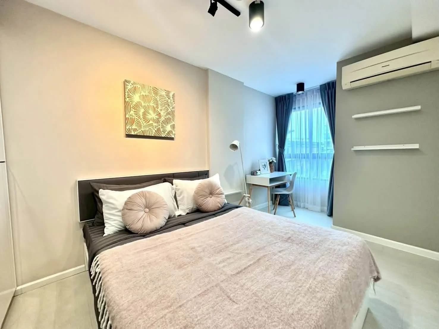 كوندو للإيجار في ZCAPE III، مدينة بوكيت، 1 غرفة نوم، 34.58 م²، المبنى B، الطابق 4، مفروش بالكامل، قرب Central Phuket صورة 3